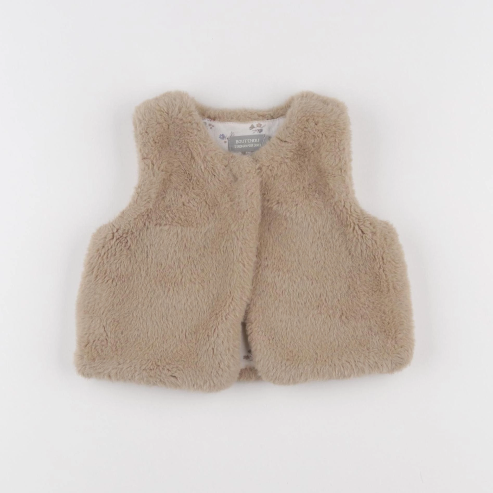 Boutchou - gilet beige - 18 mois