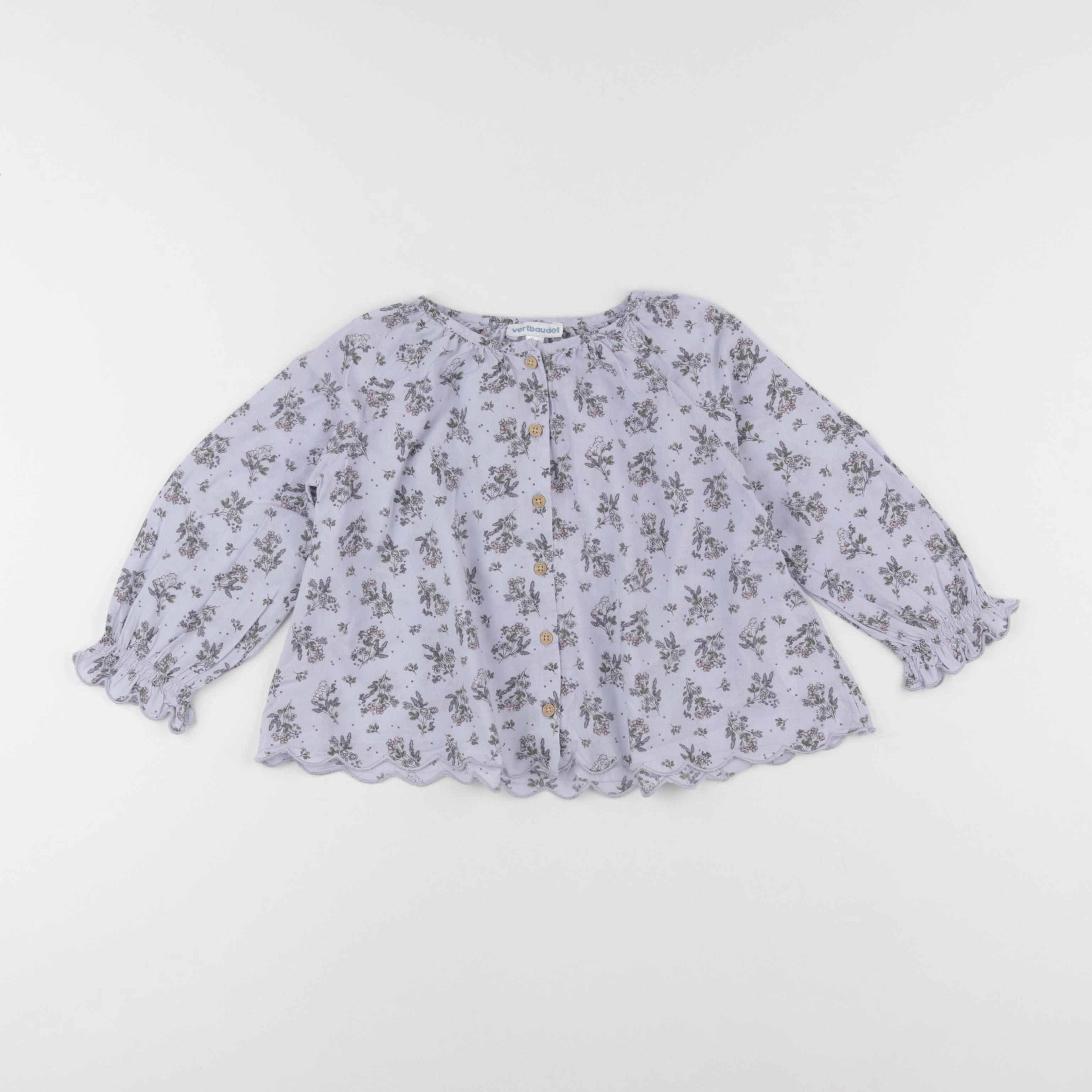 Vertbaudet - blouse violet - 3 ans