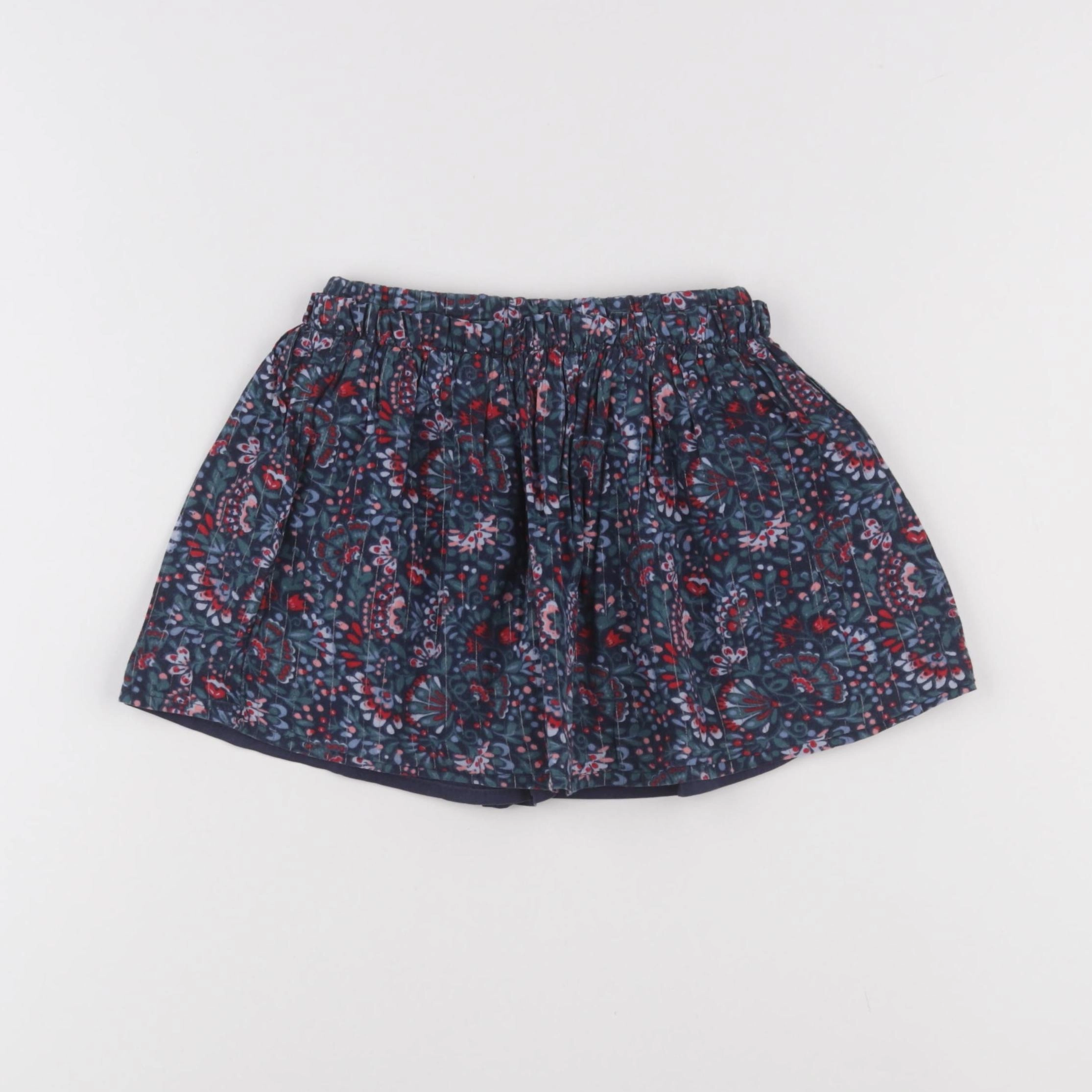 Vertbaudet - jupe bleu - 3 ans