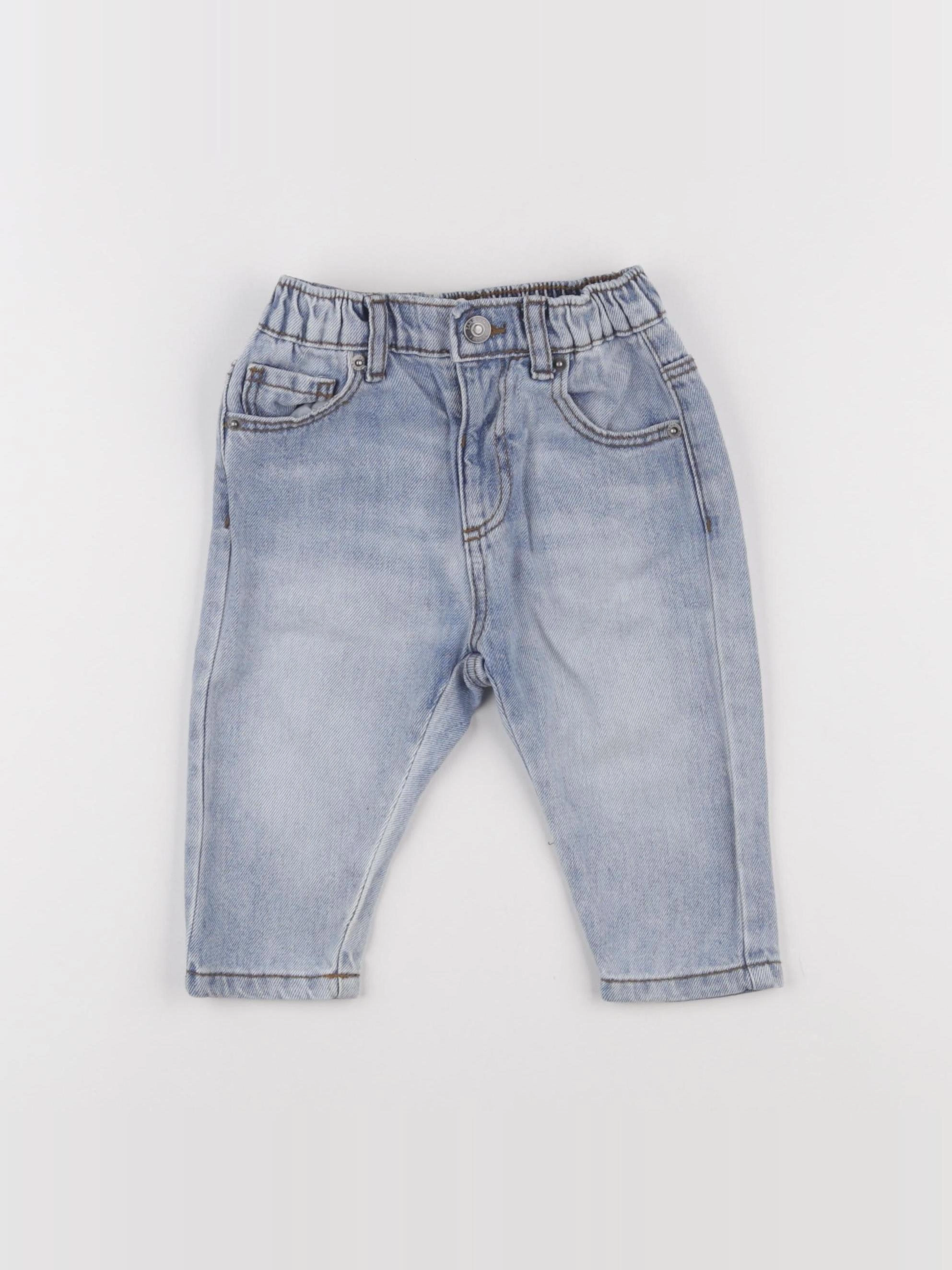 Zara - jean bleu - 9/12 mois