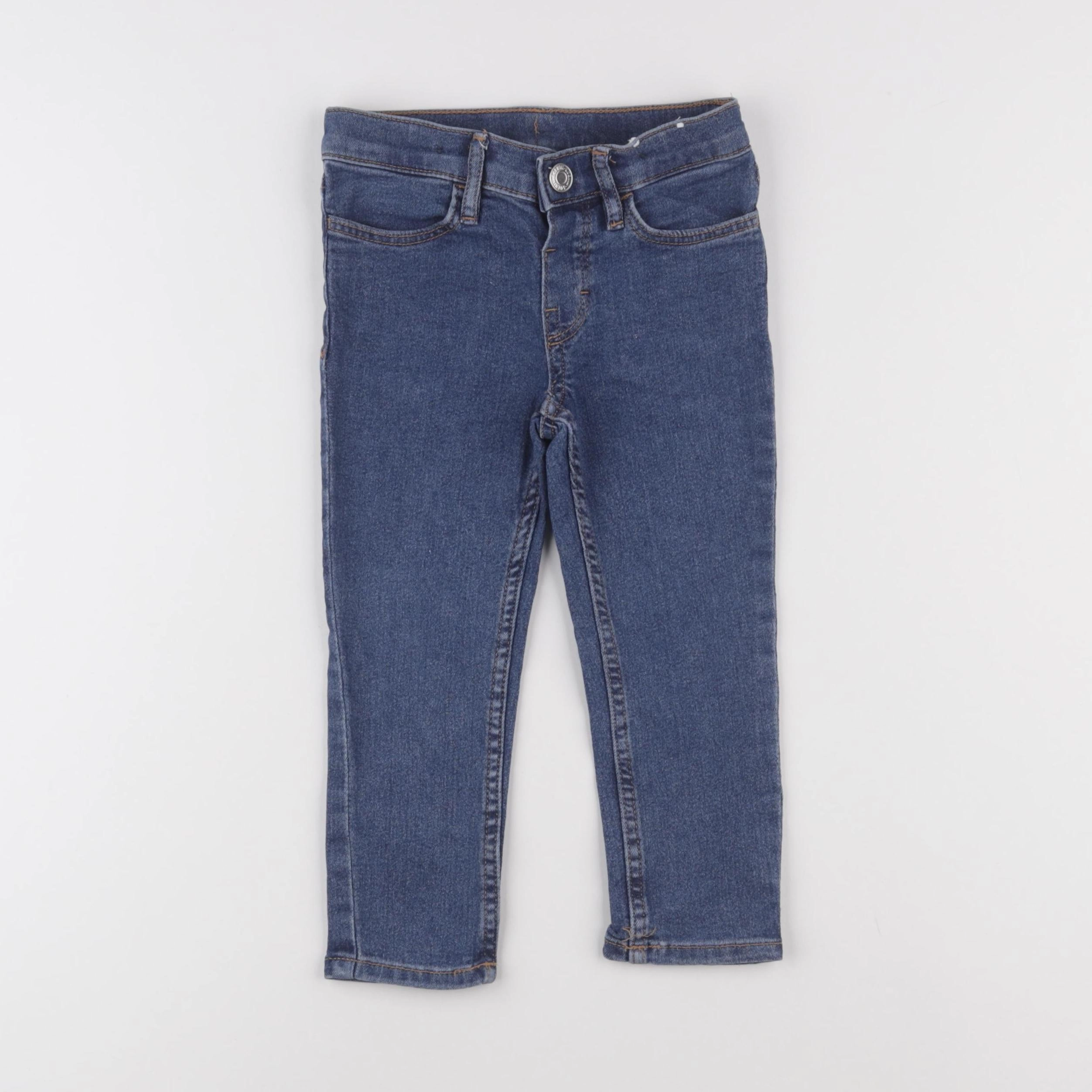 H&M - jean bleu - 2/3 ans