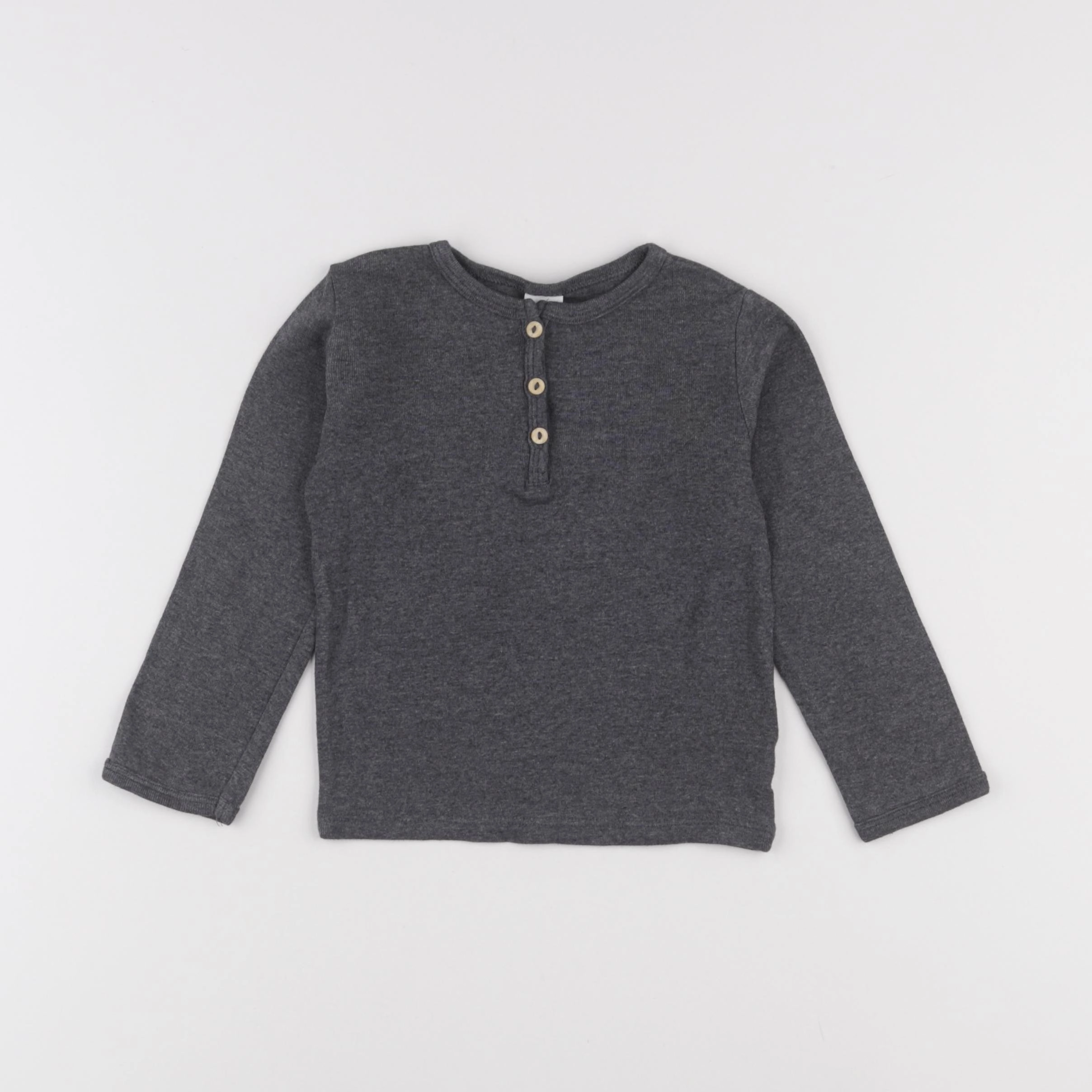 H&M - tee-shirt gris - 12/18 mois