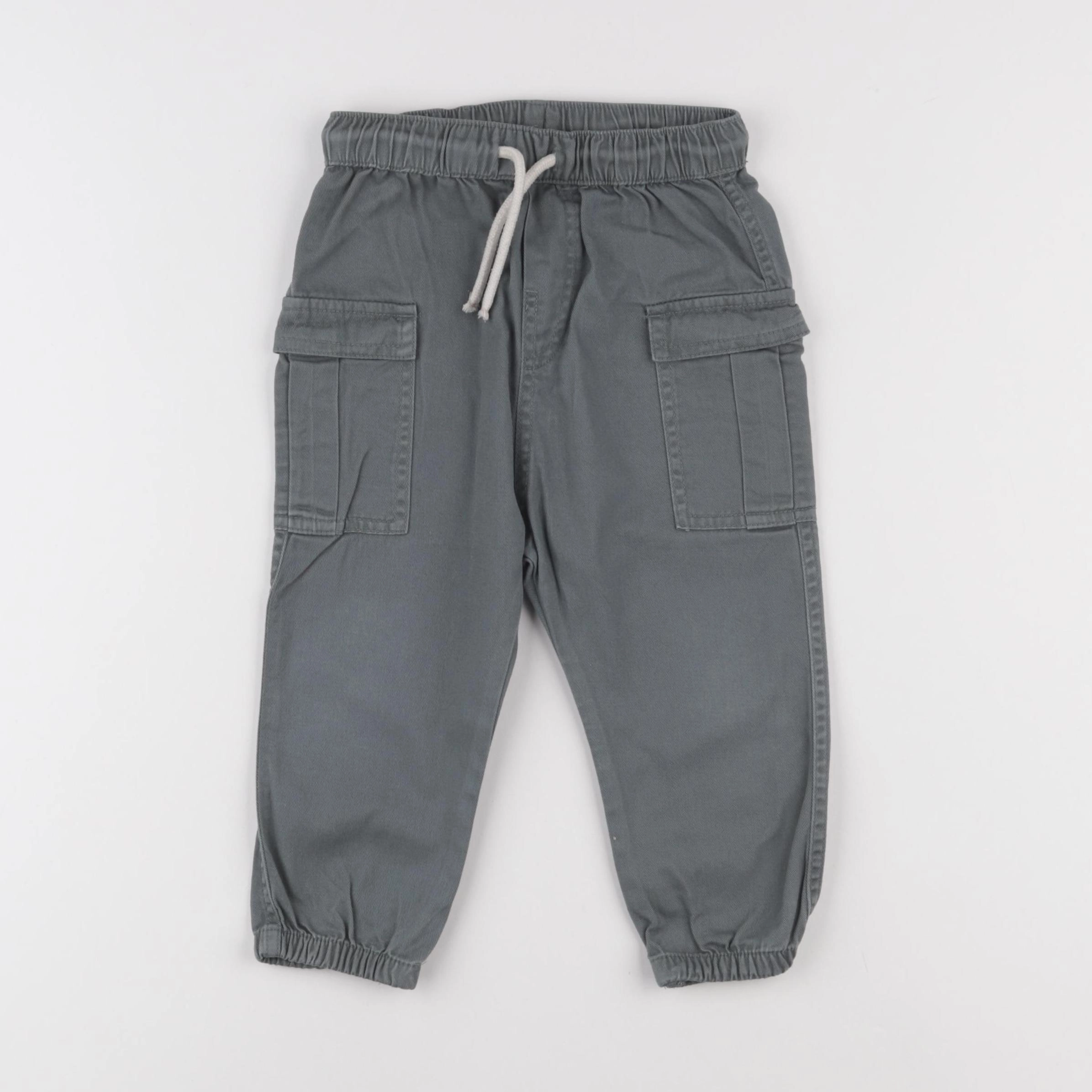 H&M - pantalon gris - 2 ans
