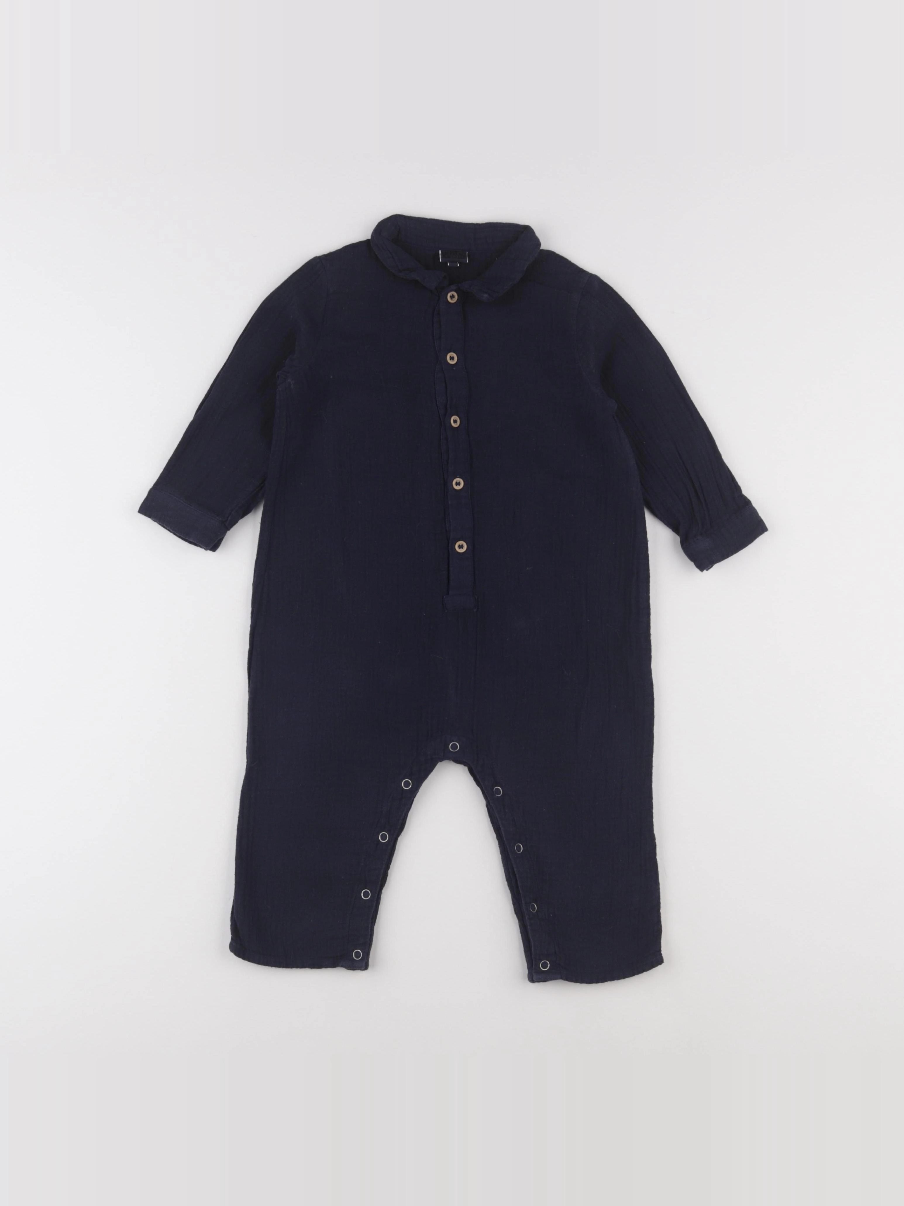 Bonton - combinaison bleu - 18 mois