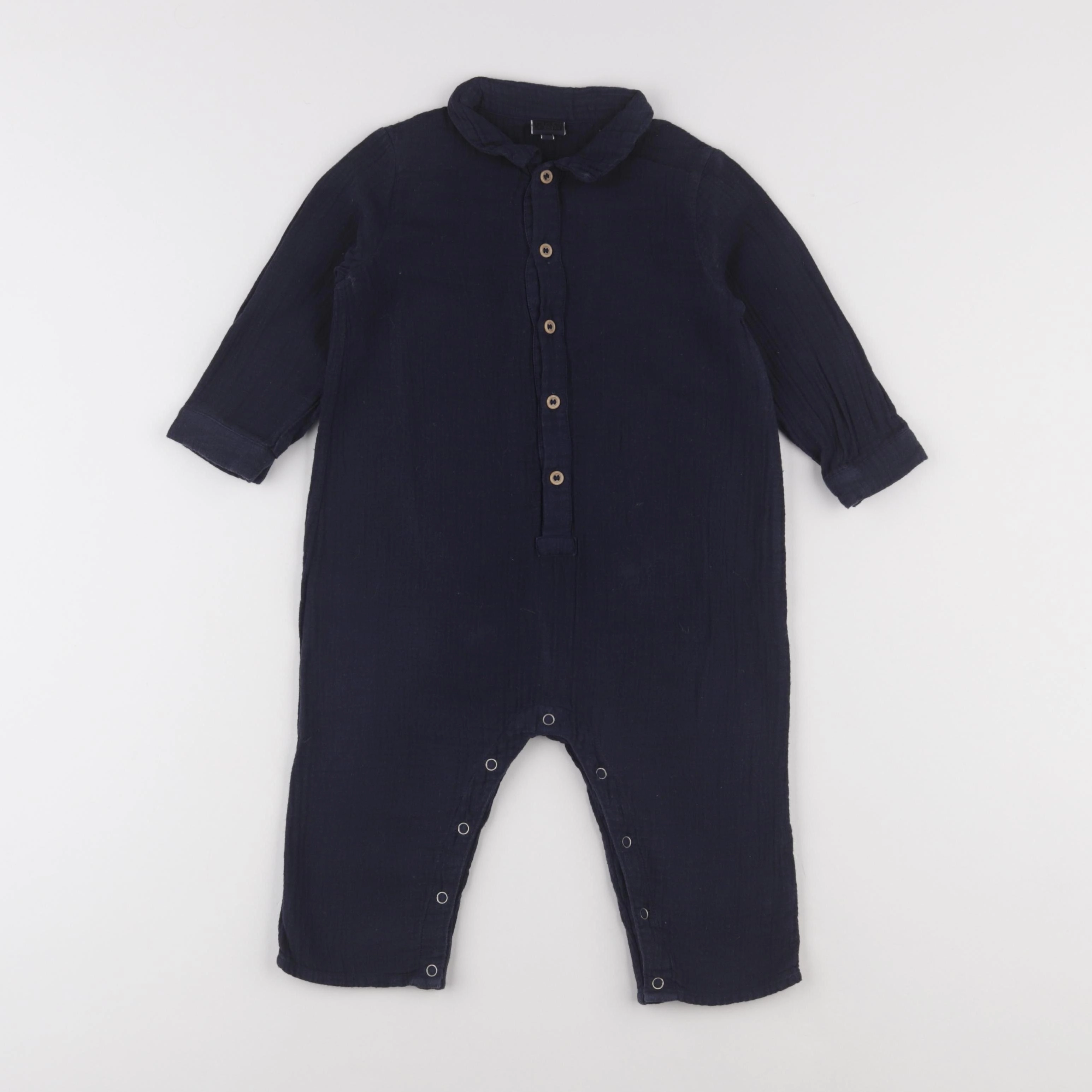 Bonton - combinaison bleu - 18 mois