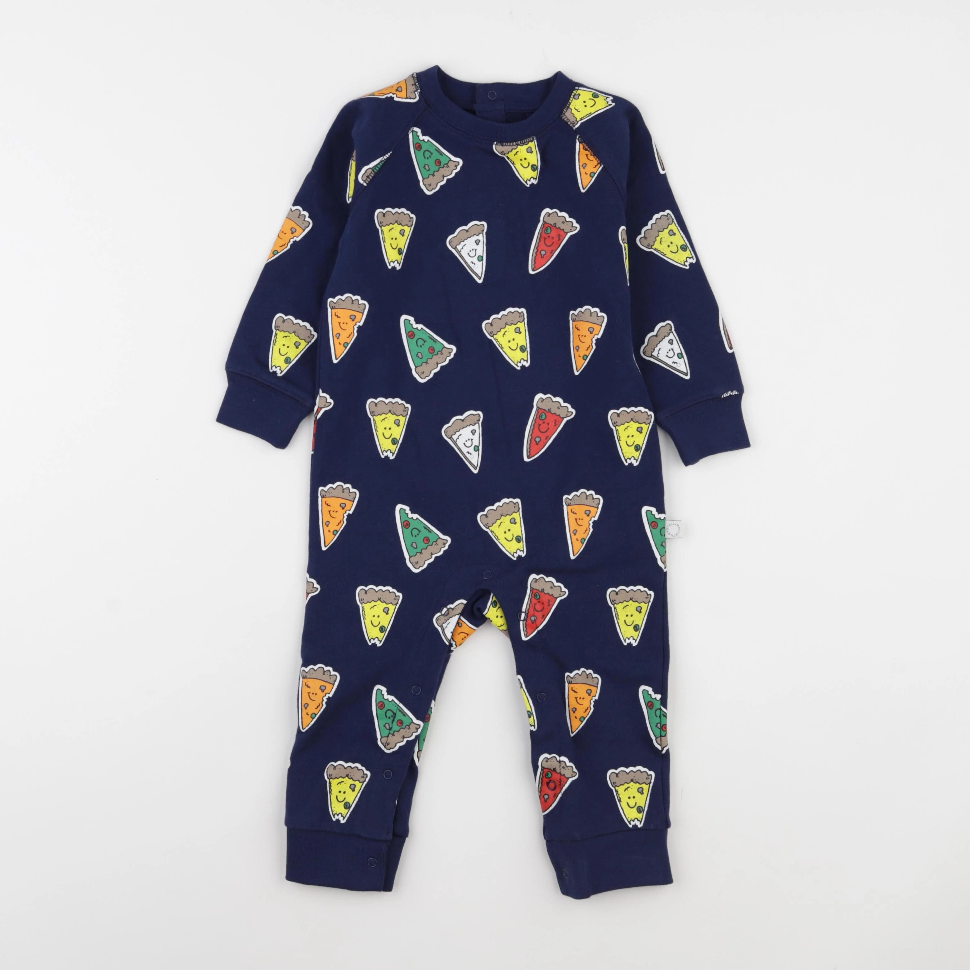 Stella McCartney Kids - pyjama coton bleu - 24 mois