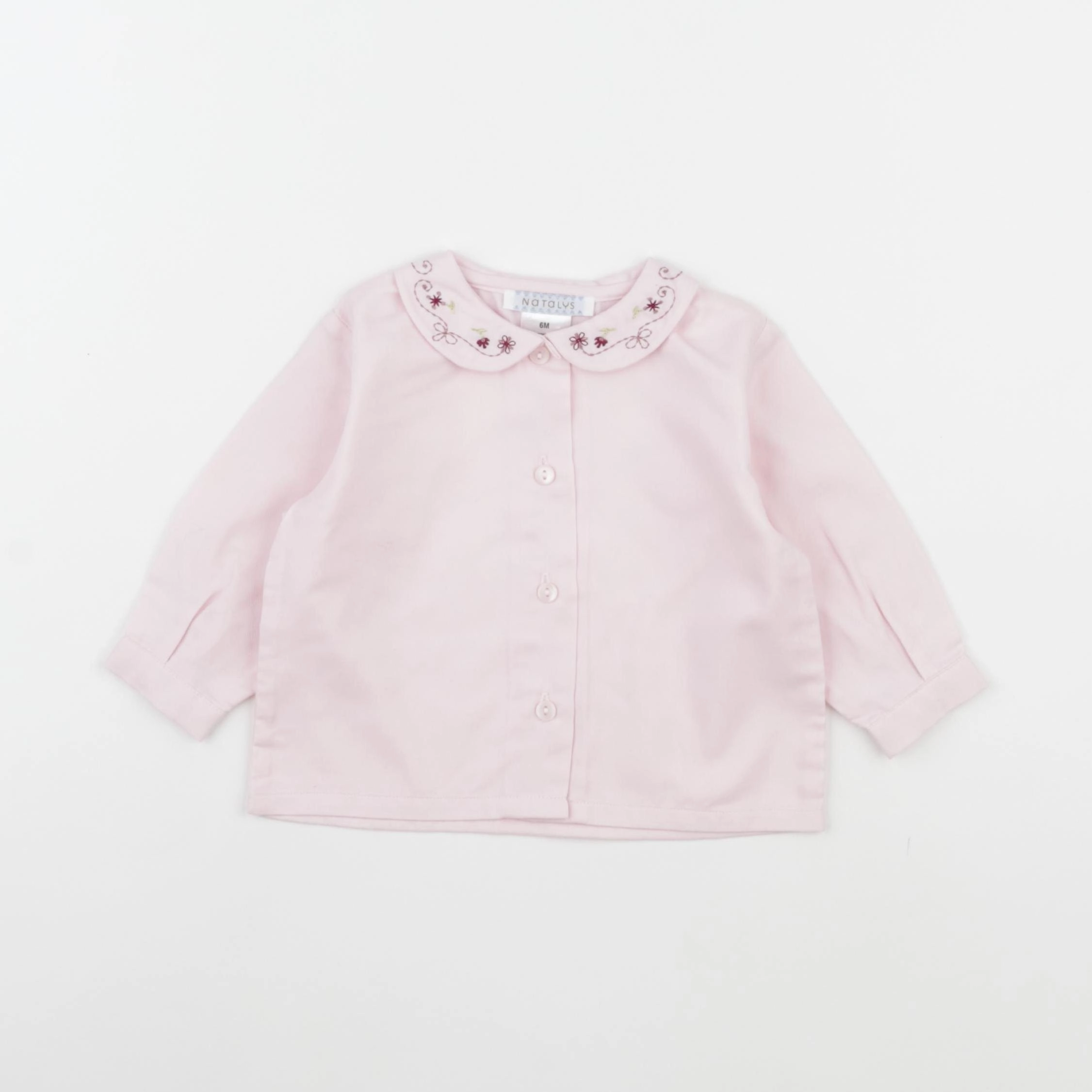 Natalys - blouse rose - 6 mois