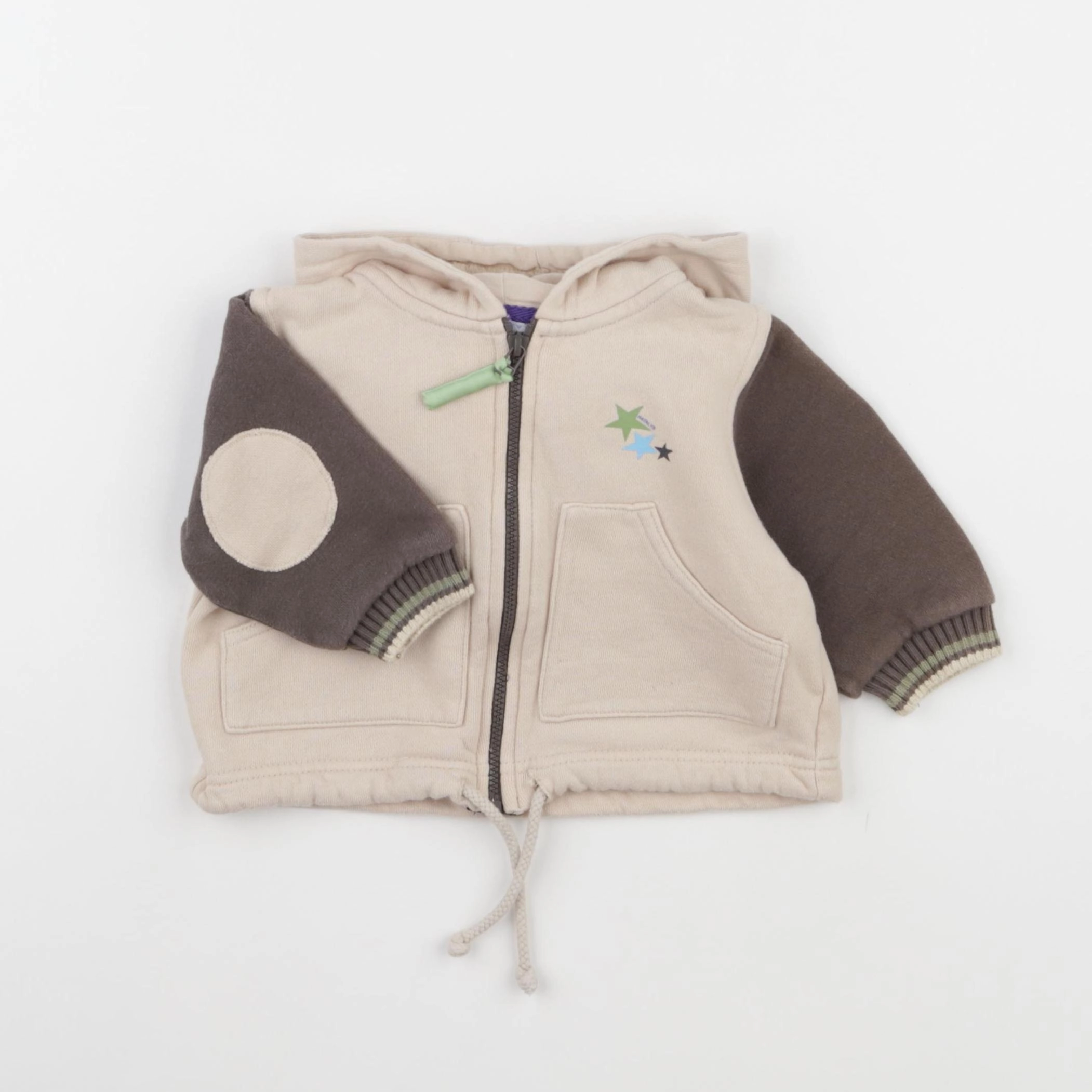 Natalys - sweat beige - 6 mois