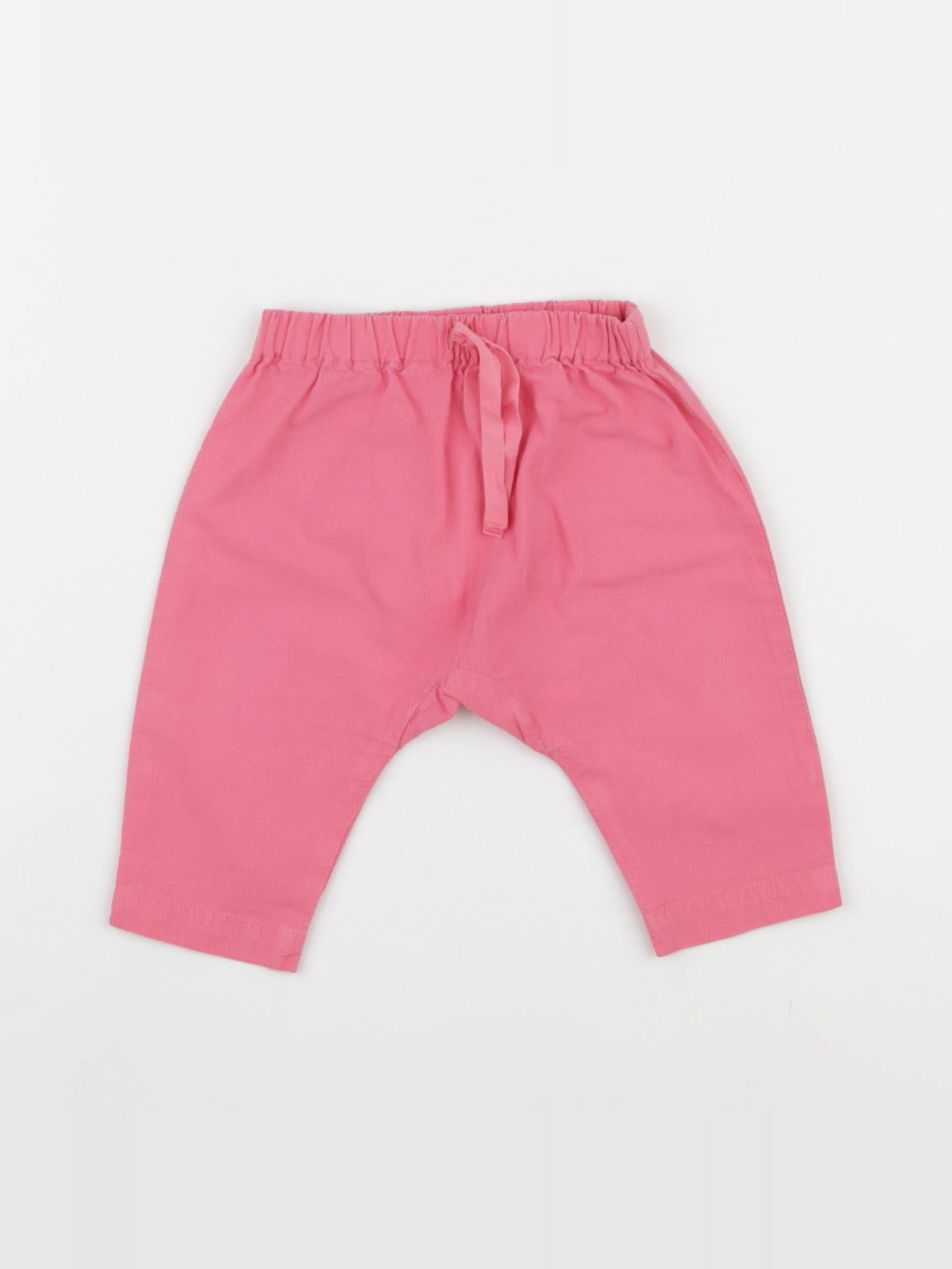 Petit Bateau - sarouel rose - 3 mois