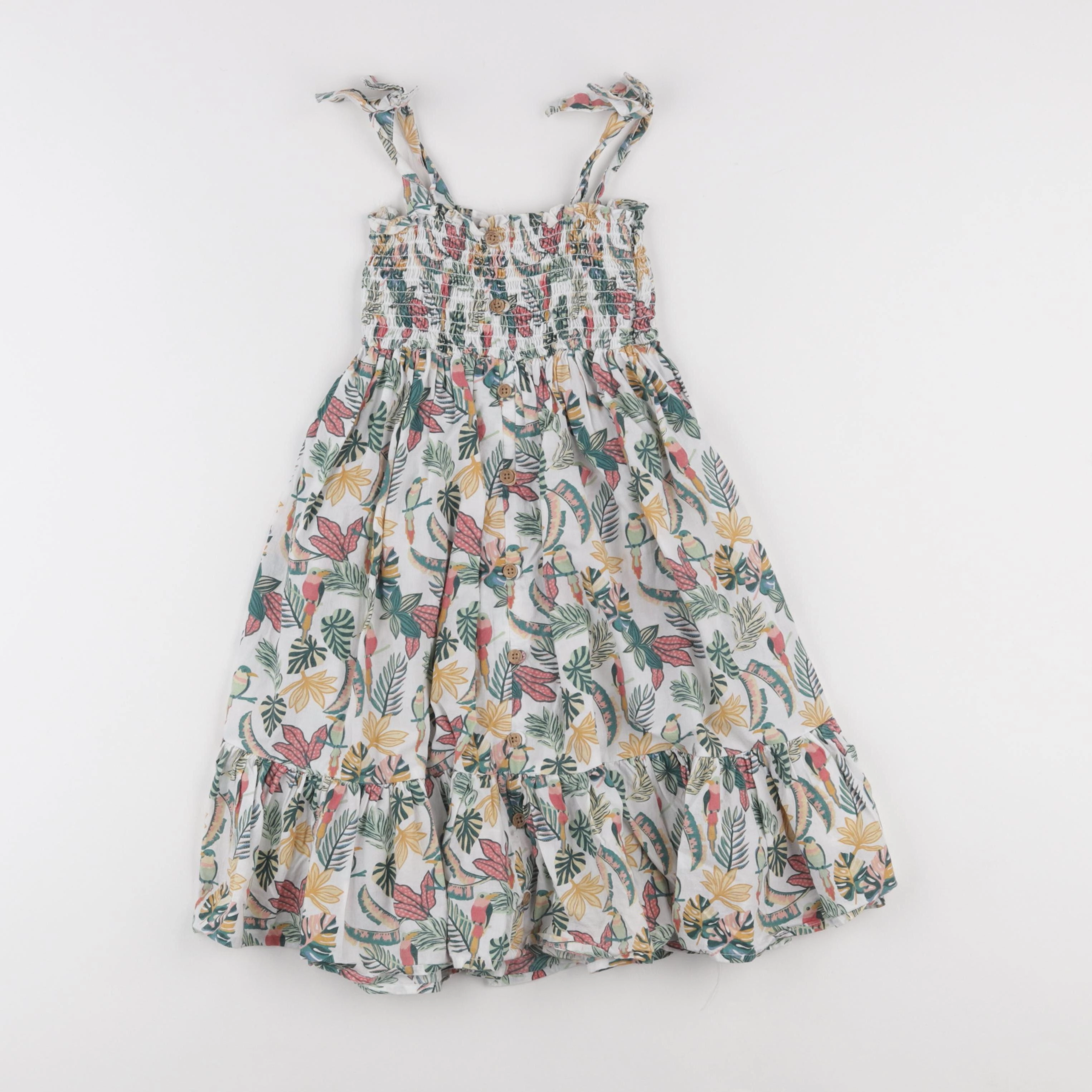 Vertbaudet - robe multicolore - 3 ans