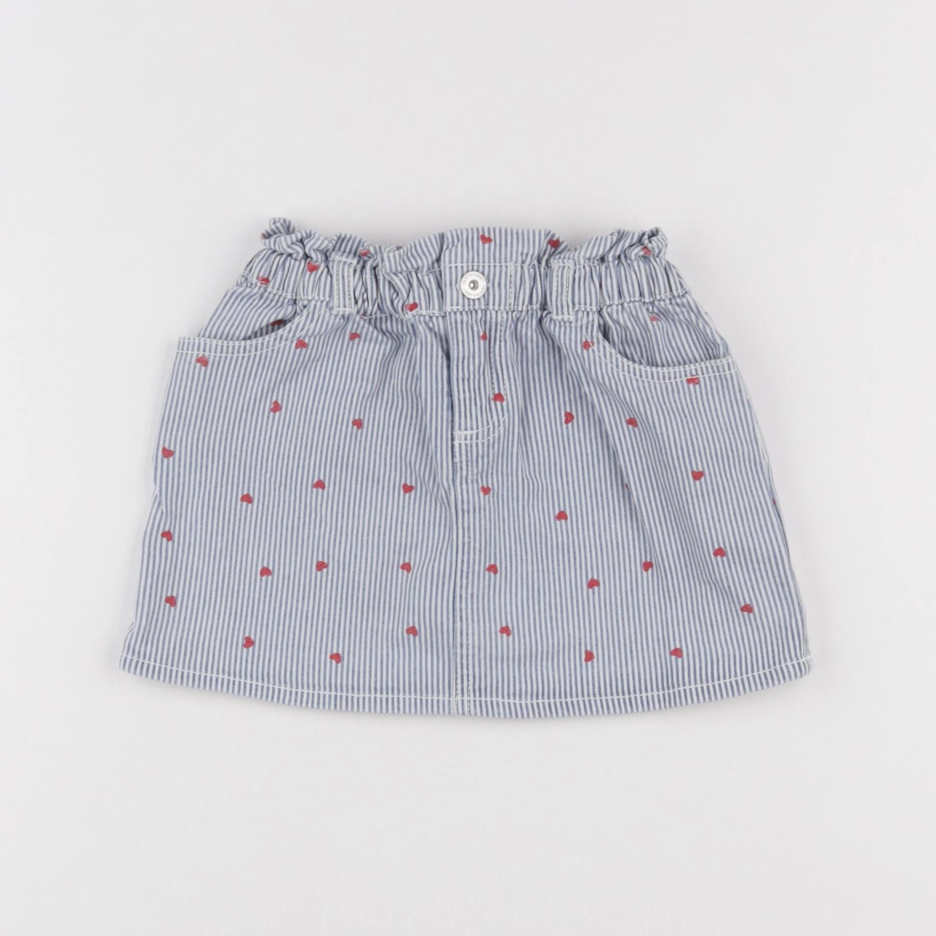 Vertbaudet - jupe bleu - 3 ans