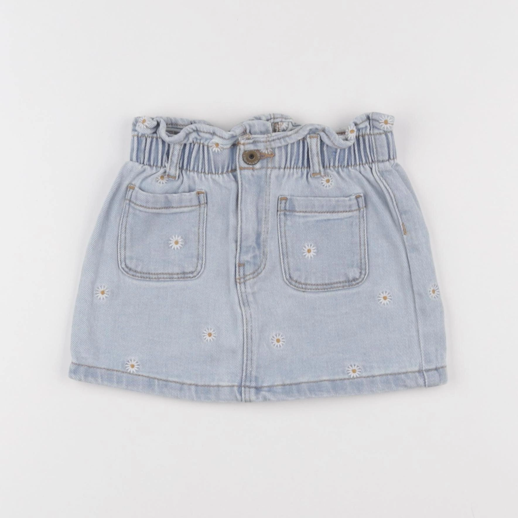 Vertbaudet - jupe bleu - 4 ans