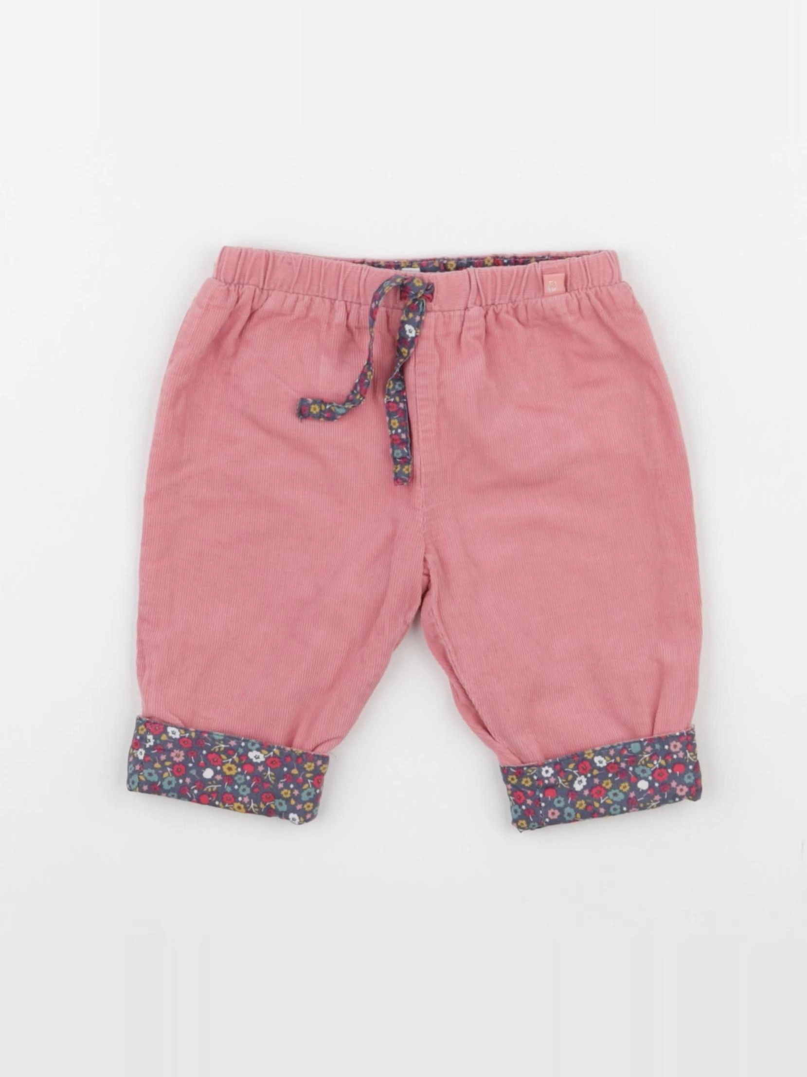 Cadet Rousselle - pantalon rose - 6 mois