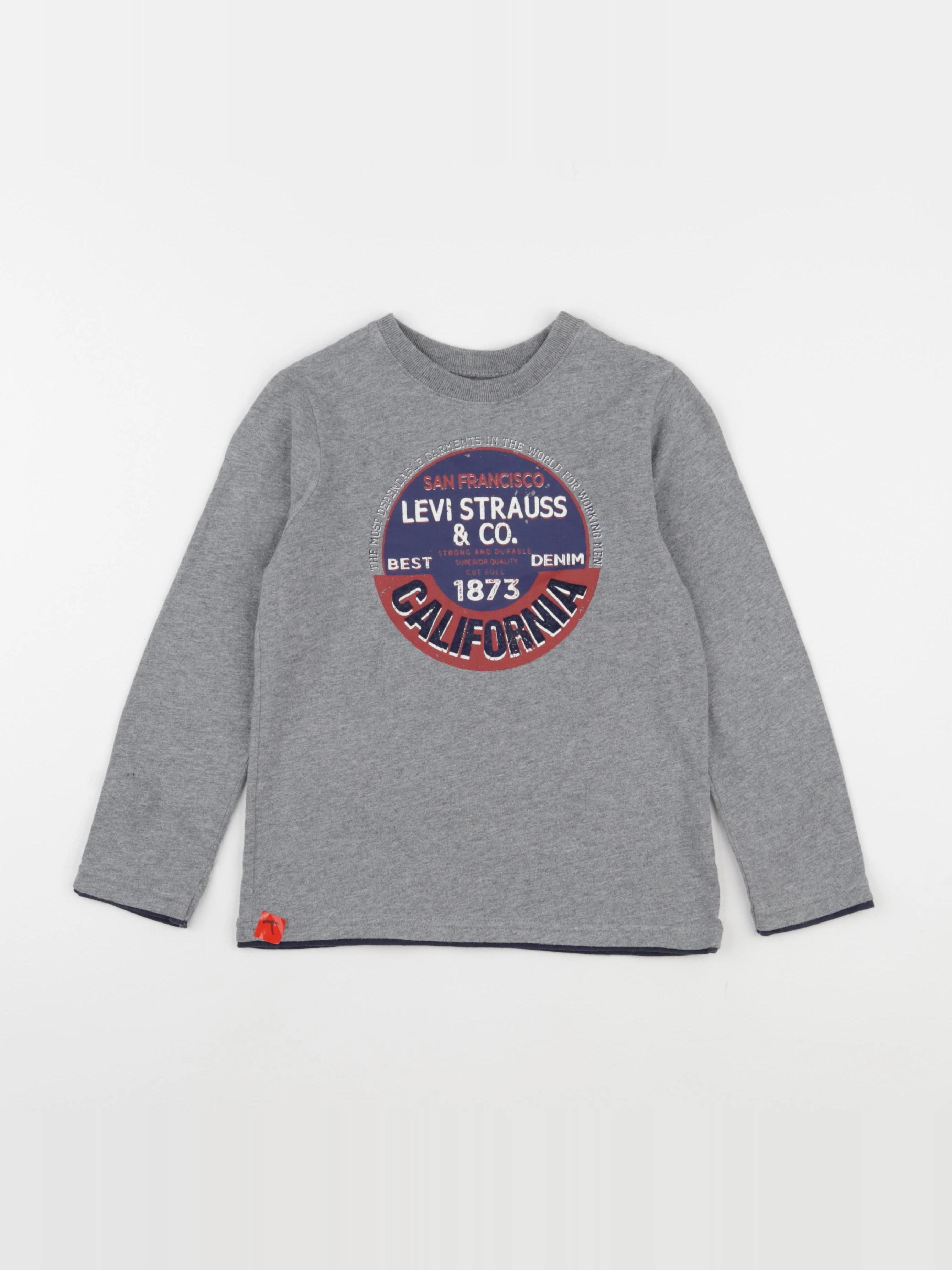 Levi's - tee-shirt gris - 6 ans