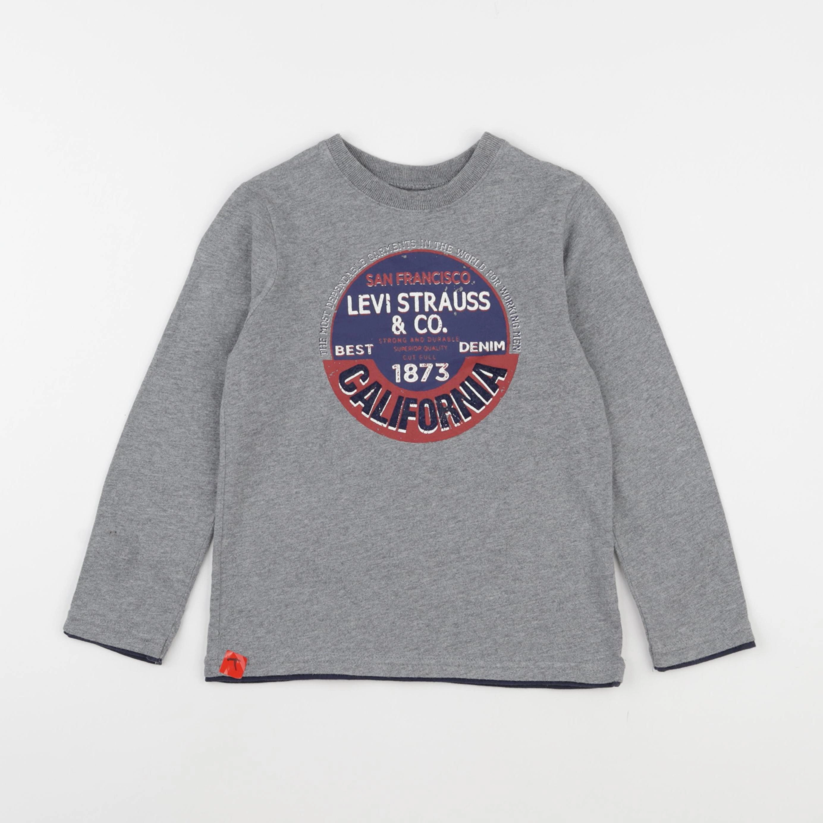 Levi's - tee-shirt gris - 6 ans
