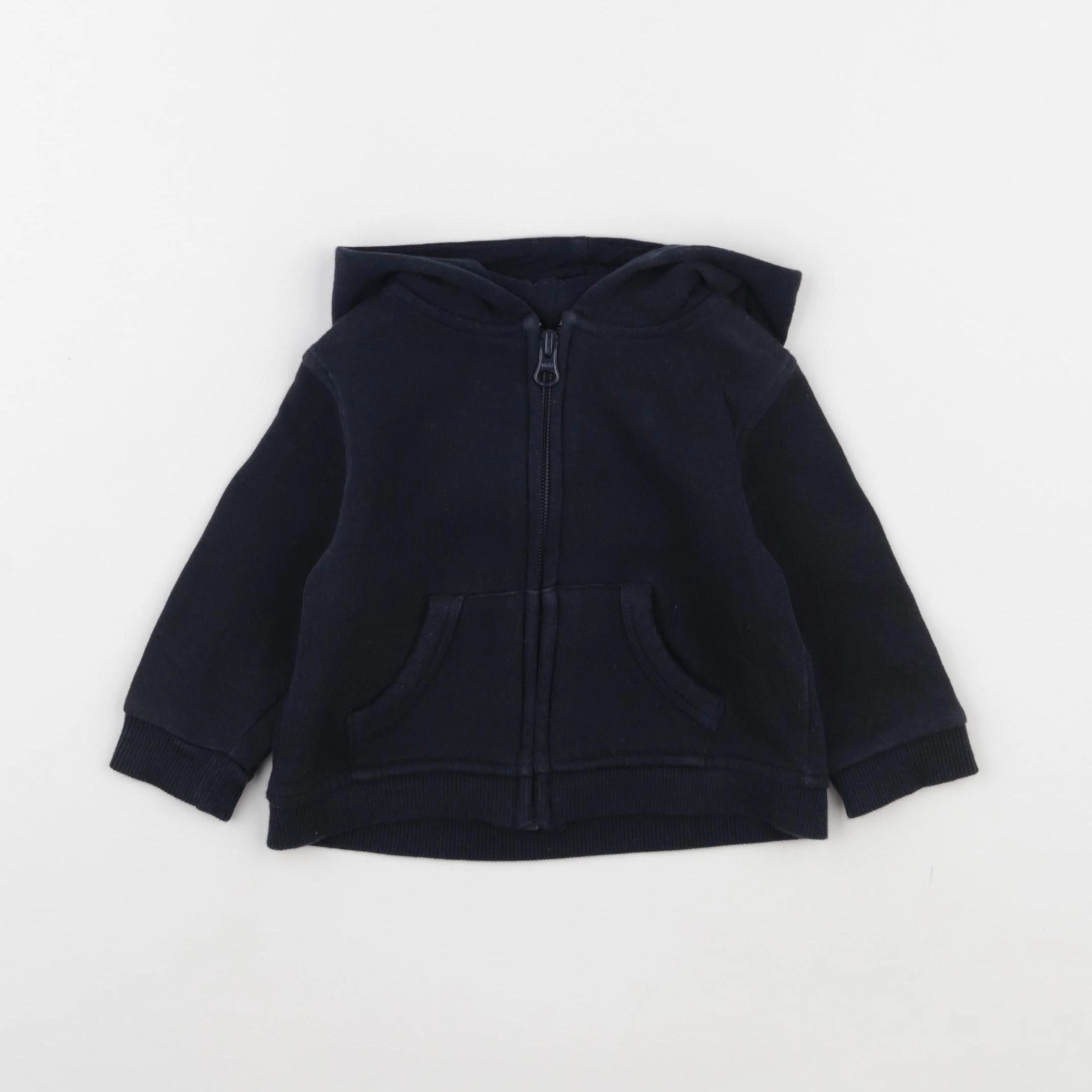 Boutchou - sweat bleu - 9 mois