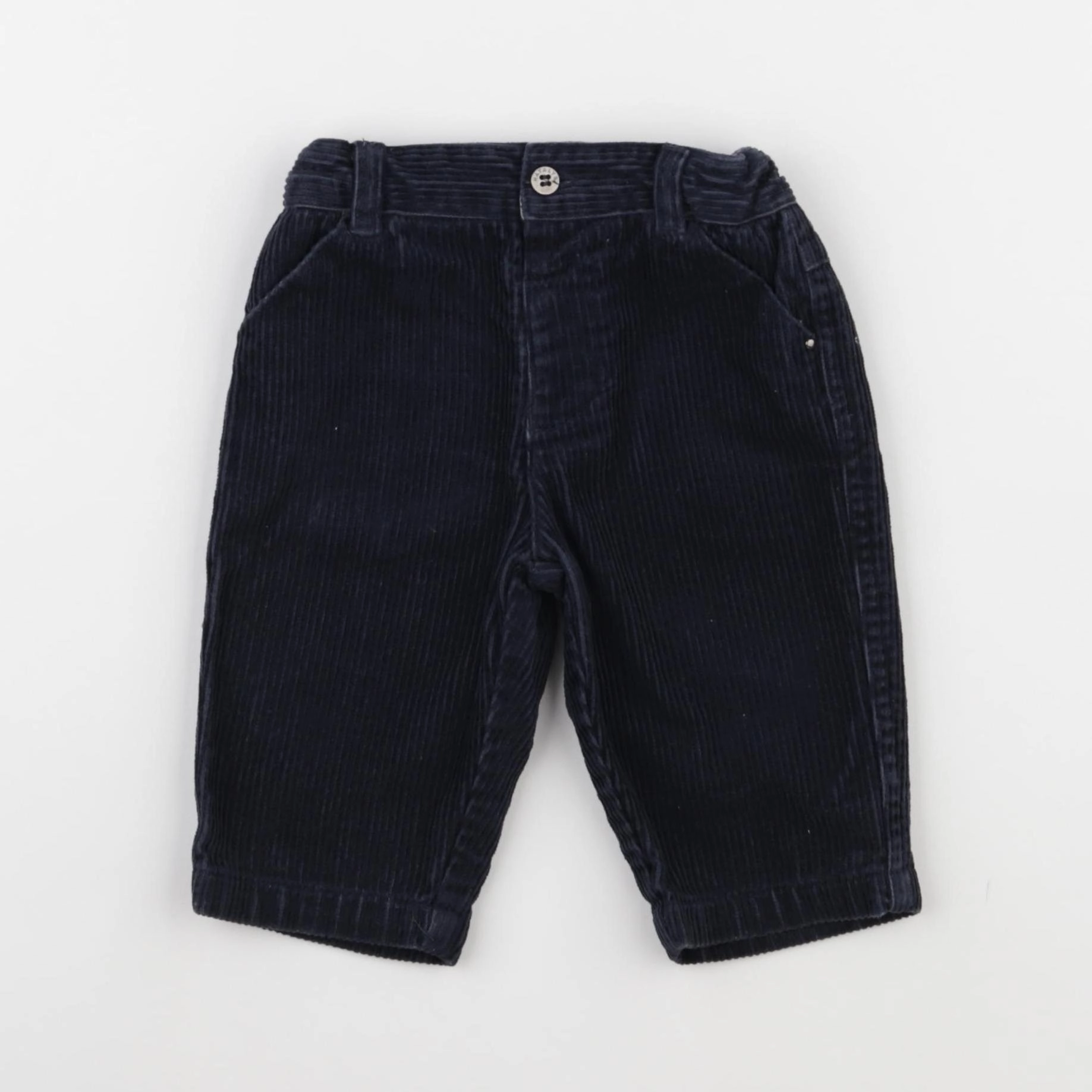 Natalys - pantalon bleu - 6 mois