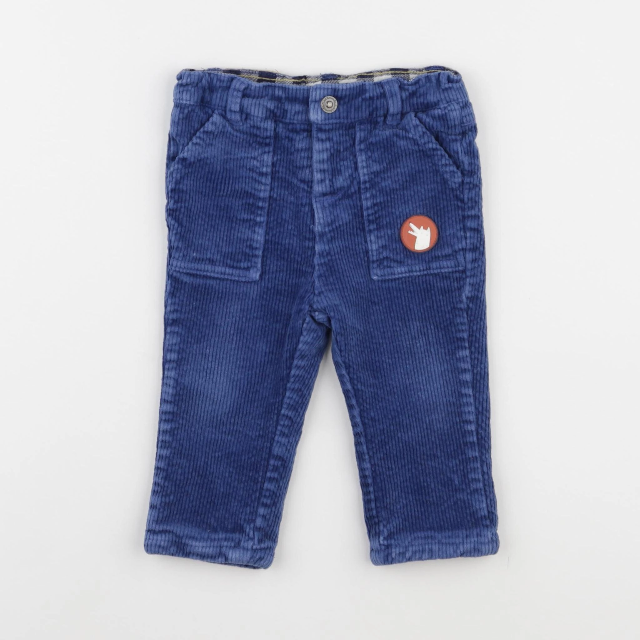 Cadet Rousselle - pantalon bleu - 12 mois
