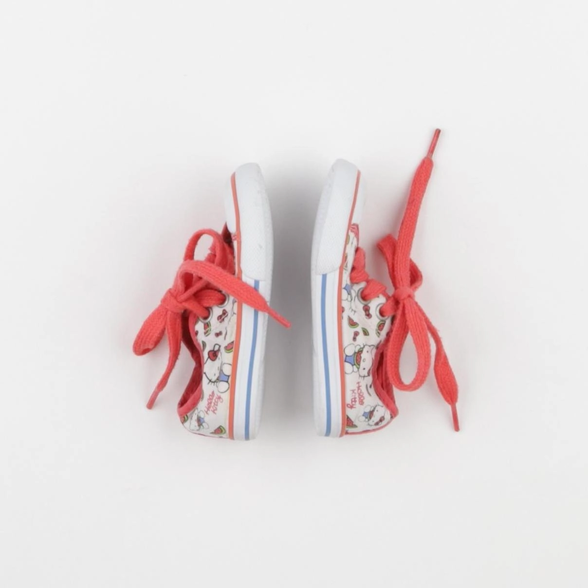 Zara - tennis à scratch/ lacets blanc - pointure 20