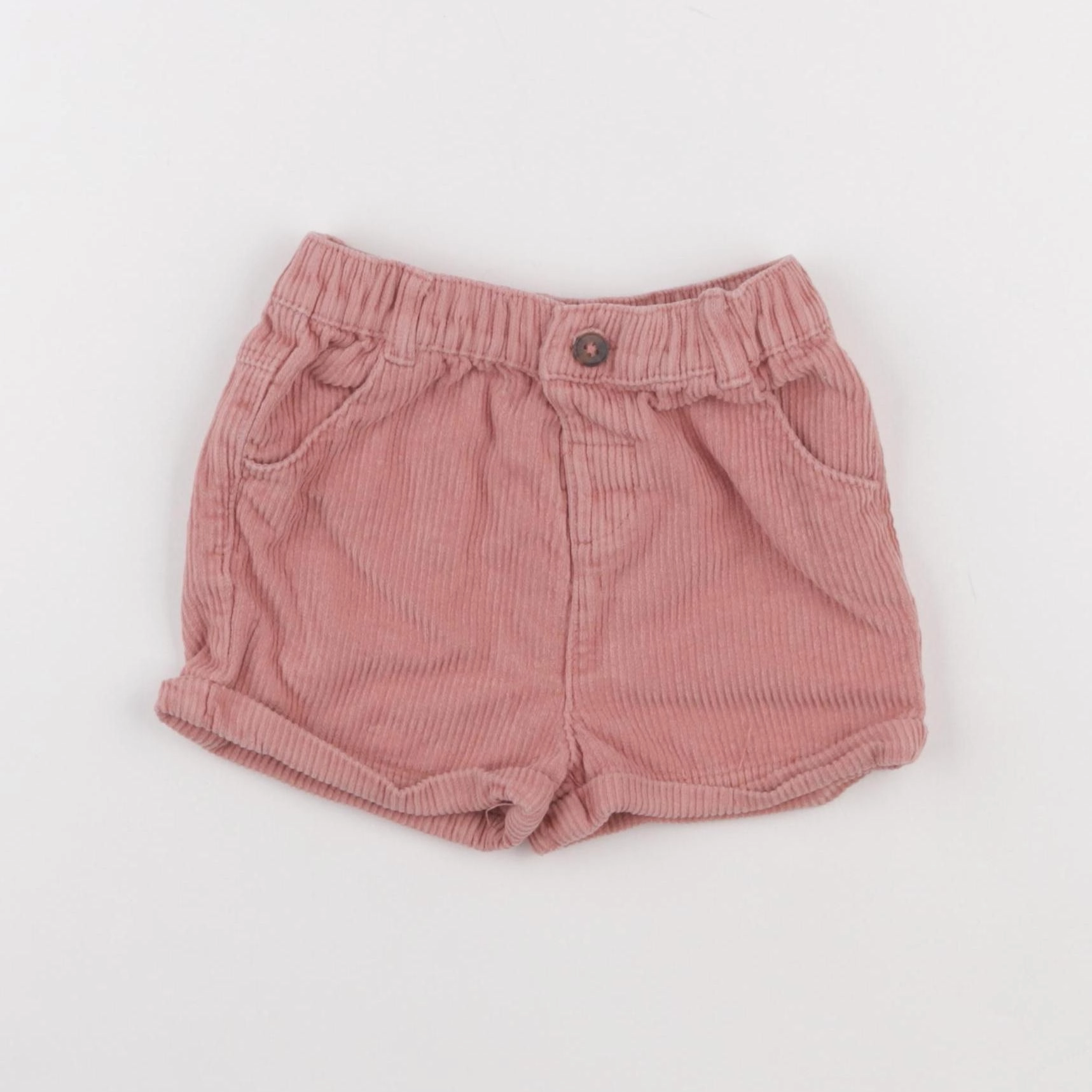Vertbaudet - short rose - 18 mois