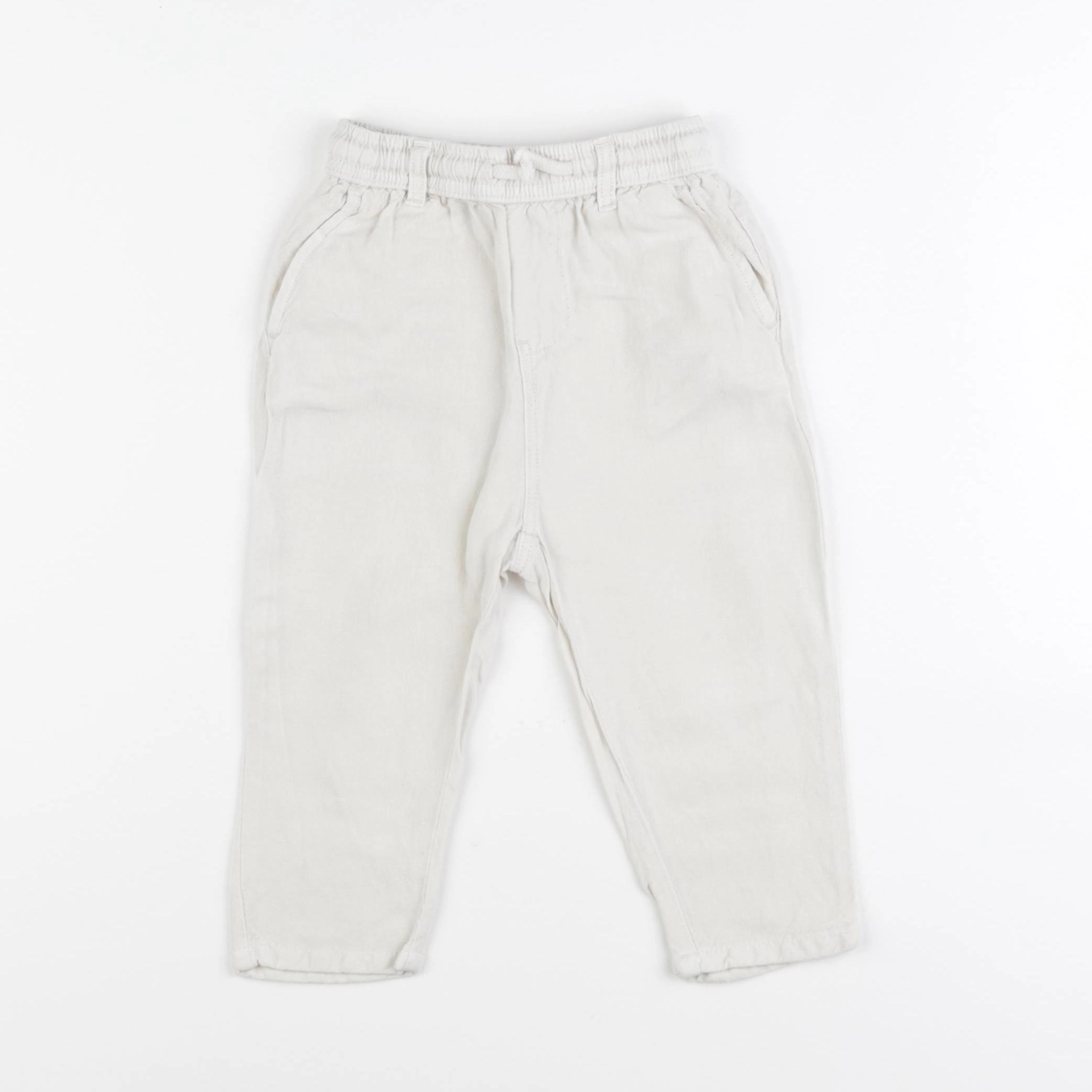 Zara - pantalon beige - 12/18 mois