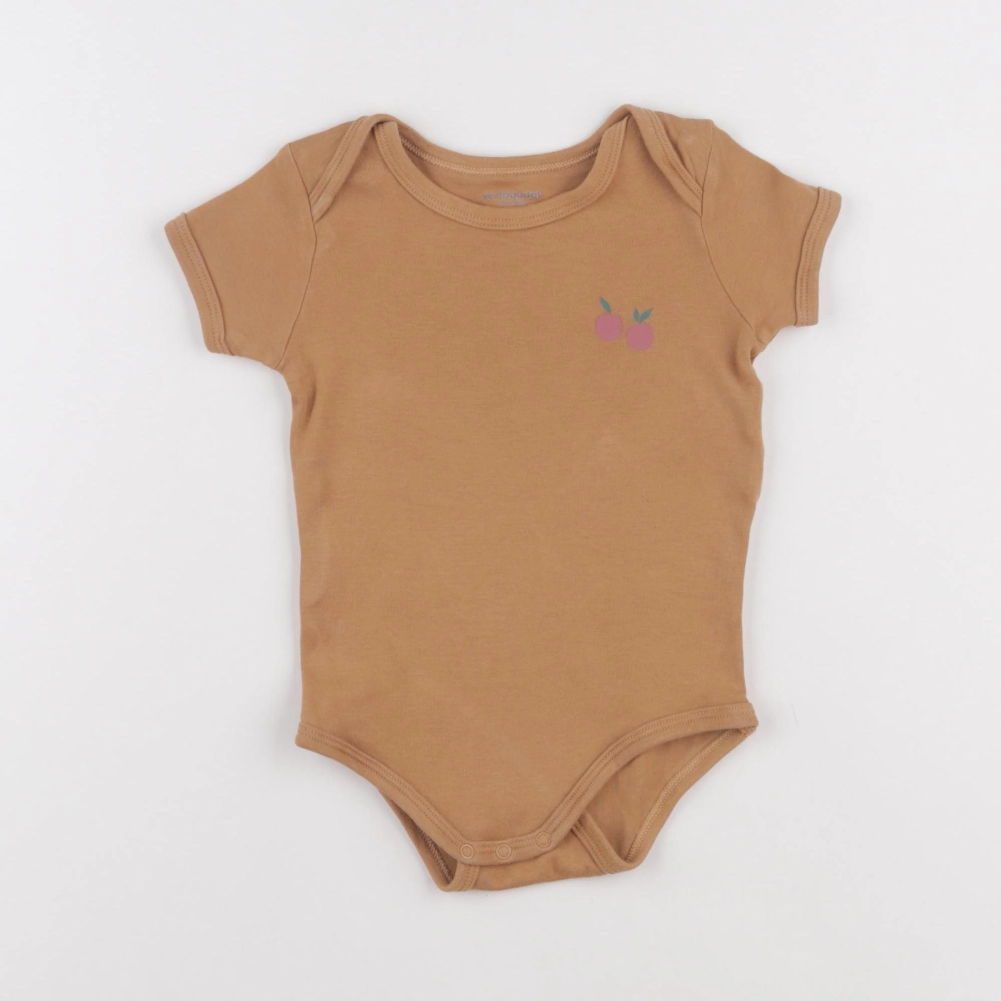 Vertbaudet - body marron - 18 mois