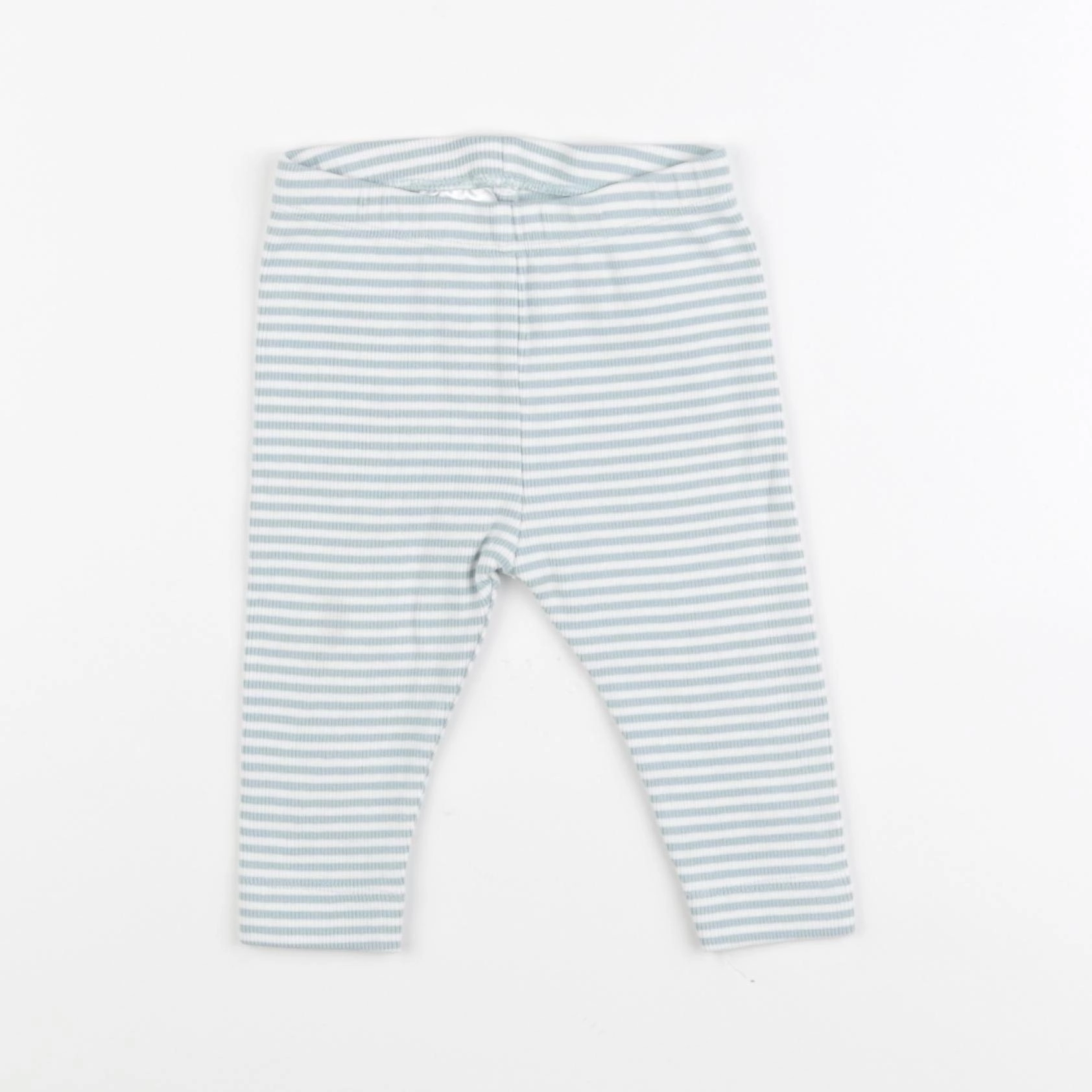 H&M - legging vert - 3/6 mois