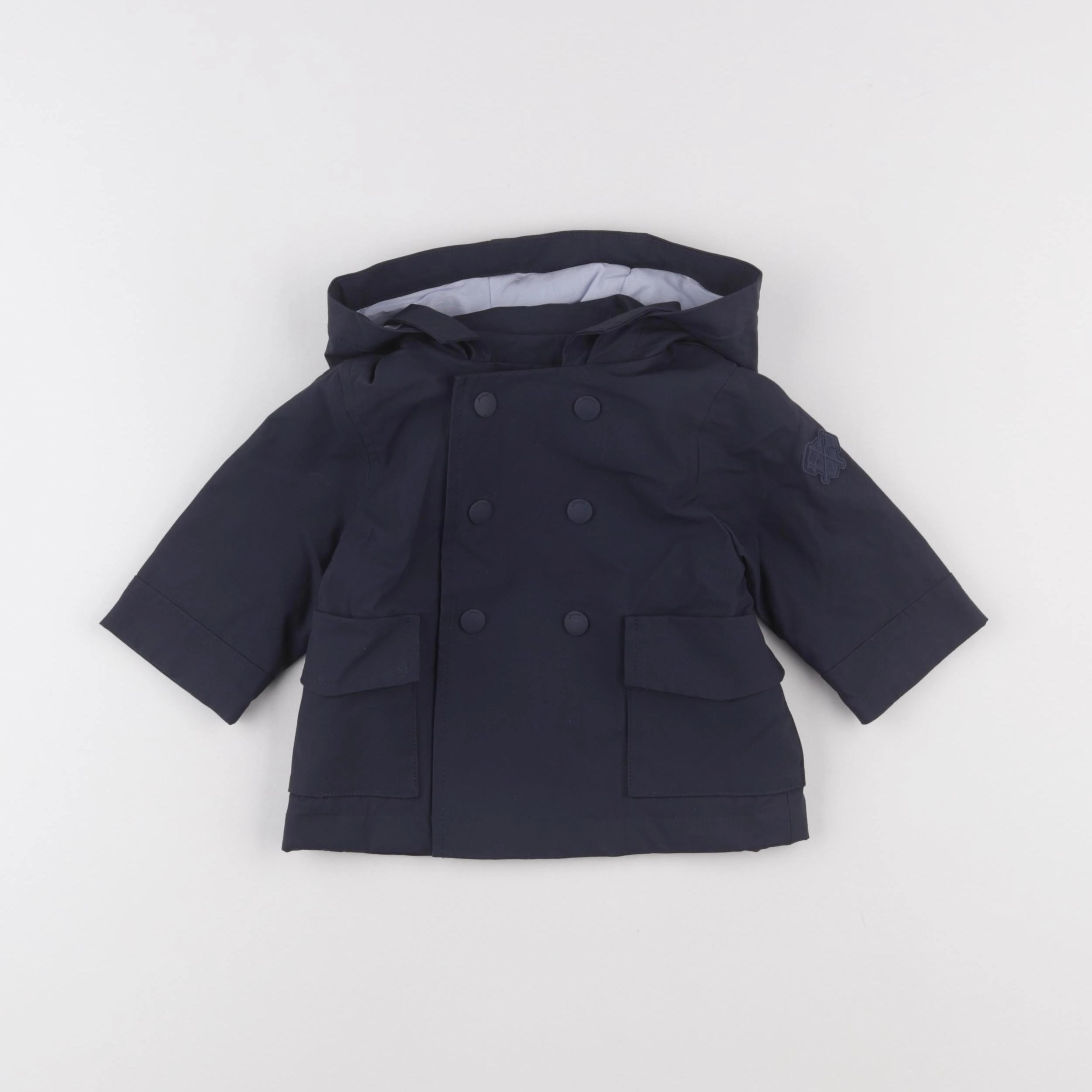 Jacadi - imperméable bleu - 6 mois
