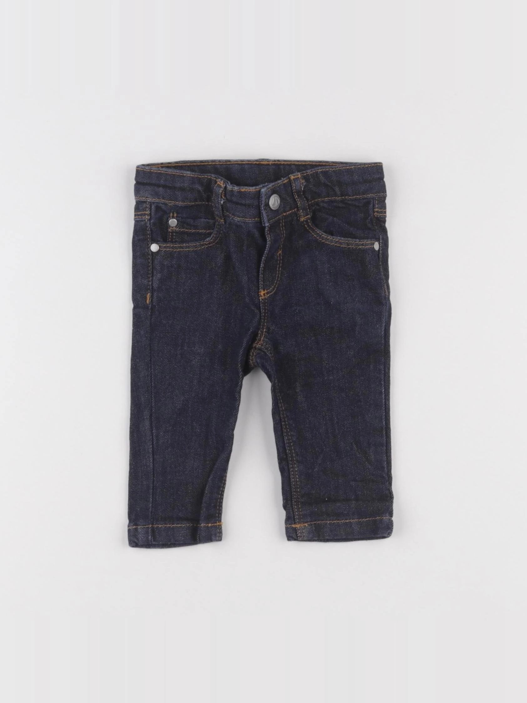 Petit Bateau - jean bleu - 3 mois