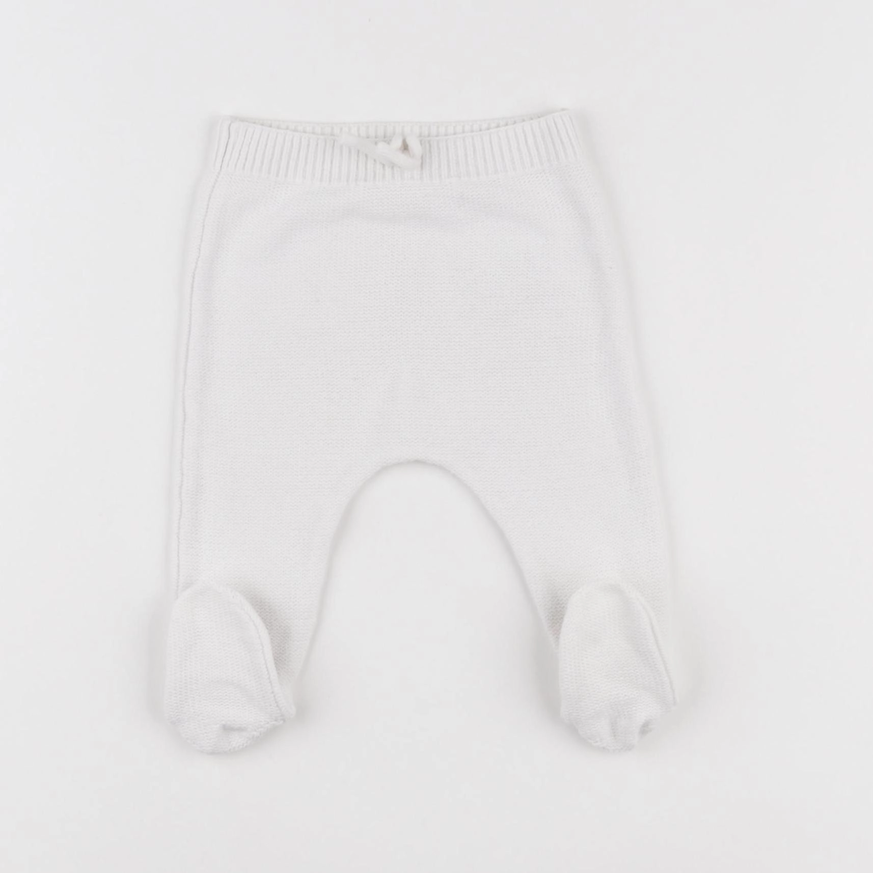 Zara - legging blanc - 1/3 mois