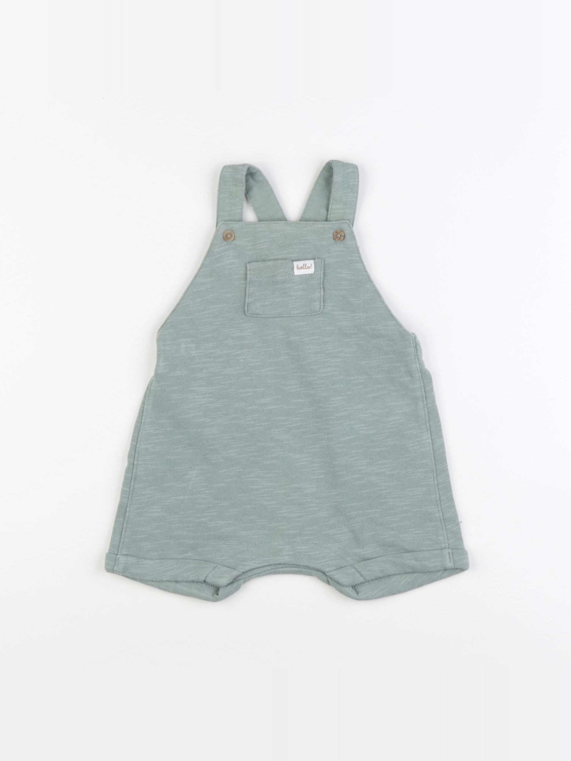H&M - salopette vert - 3 mois