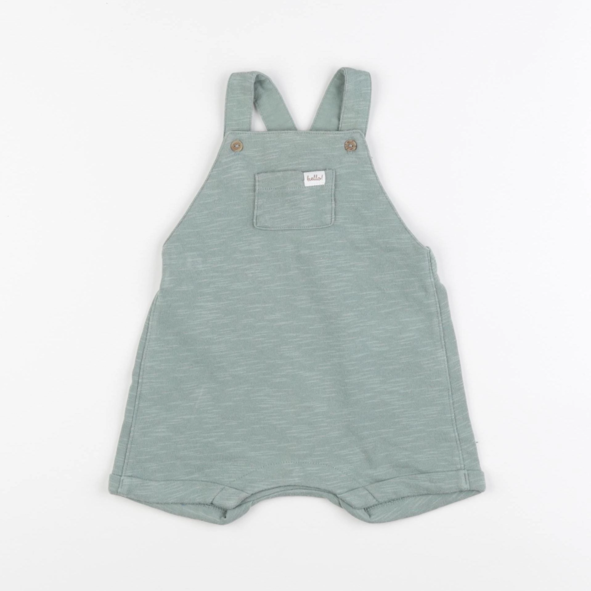 H&M - salopette vert - 3 mois