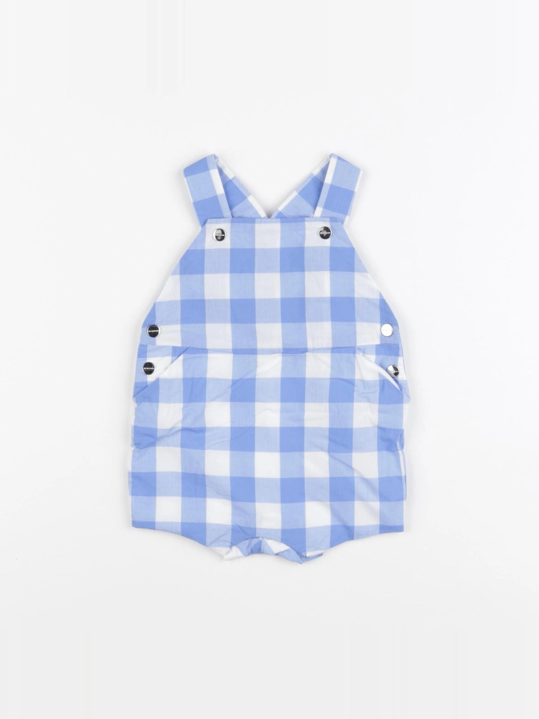 Jacadi - combinaison blanc, bleu - 3 mois