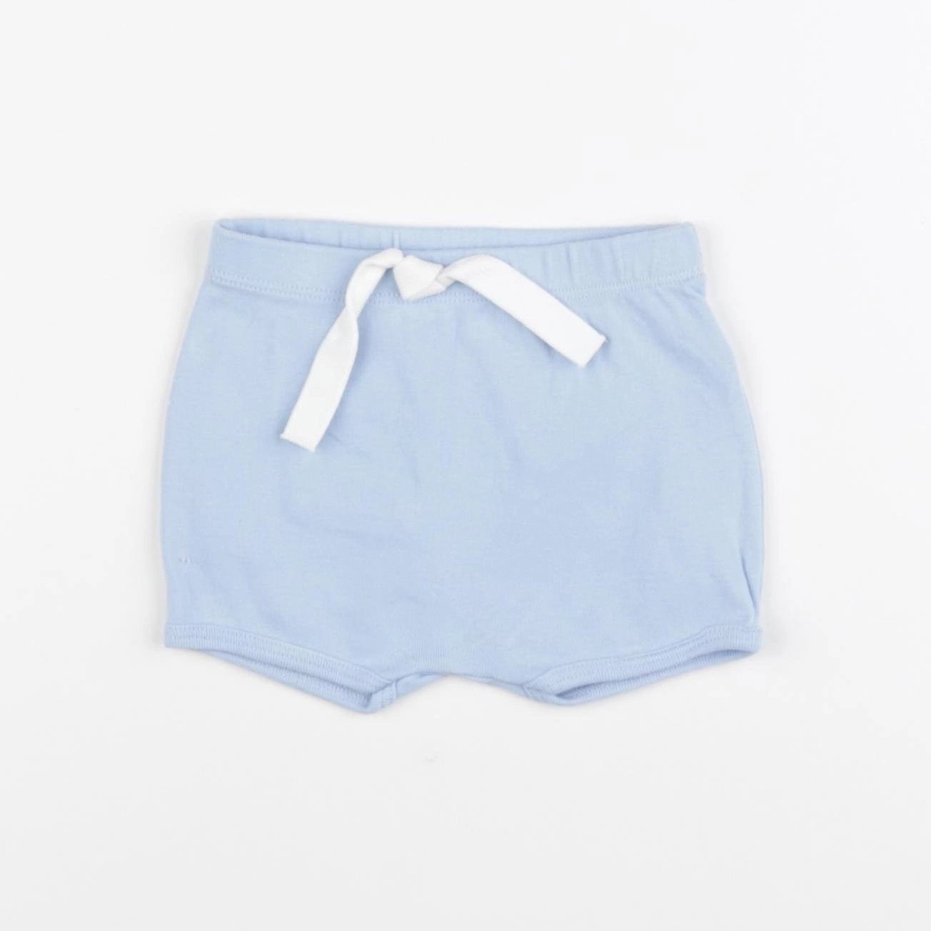 Petit Bateau - short bleu - 6 mois