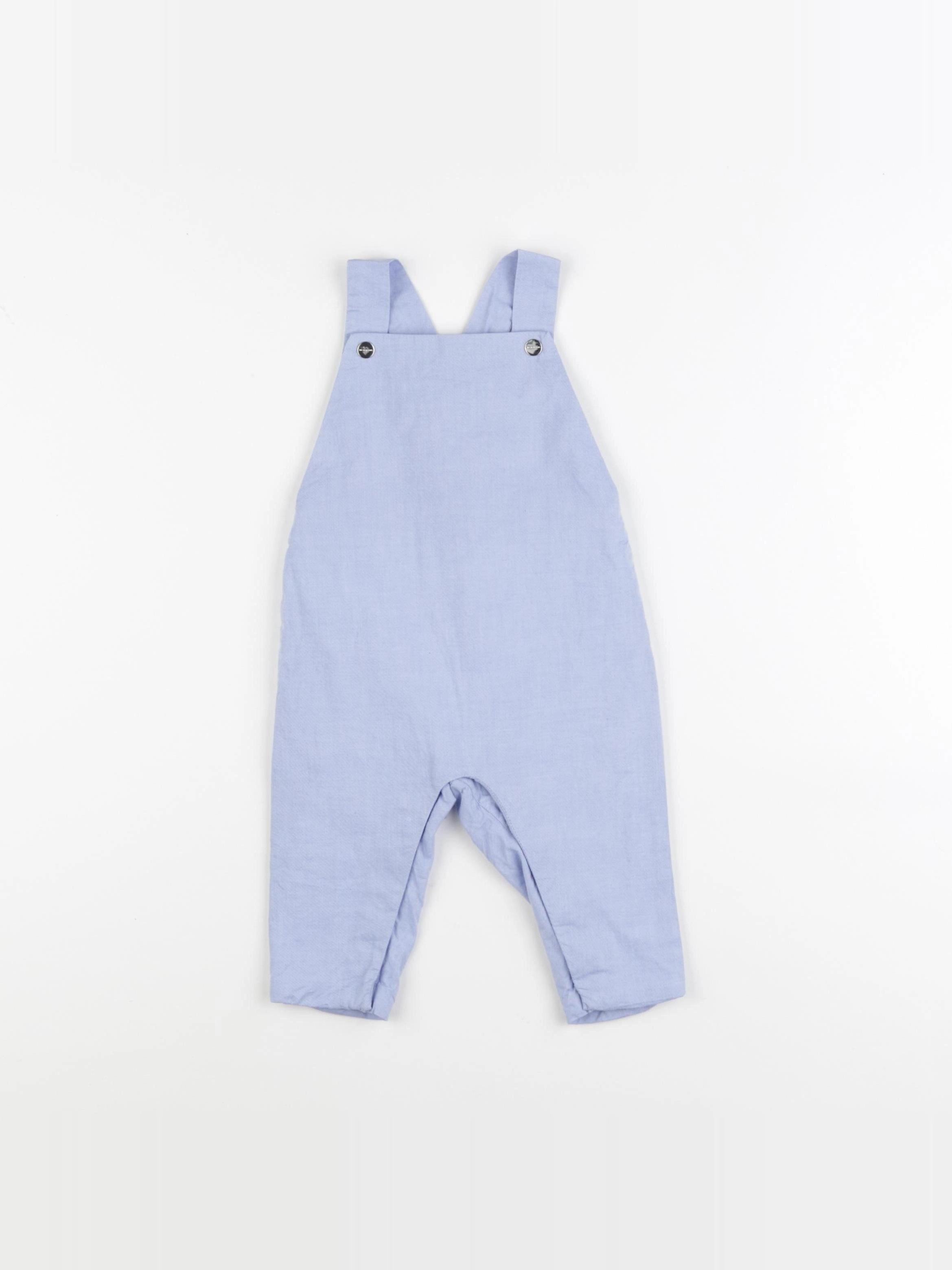 Jacadi - salopette bleu - 6 mois