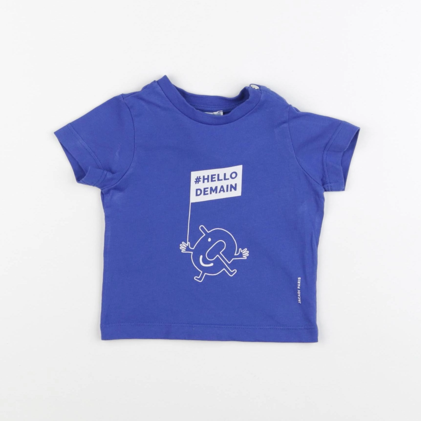 Jacadi - tee-shirt bleu - 6 mois