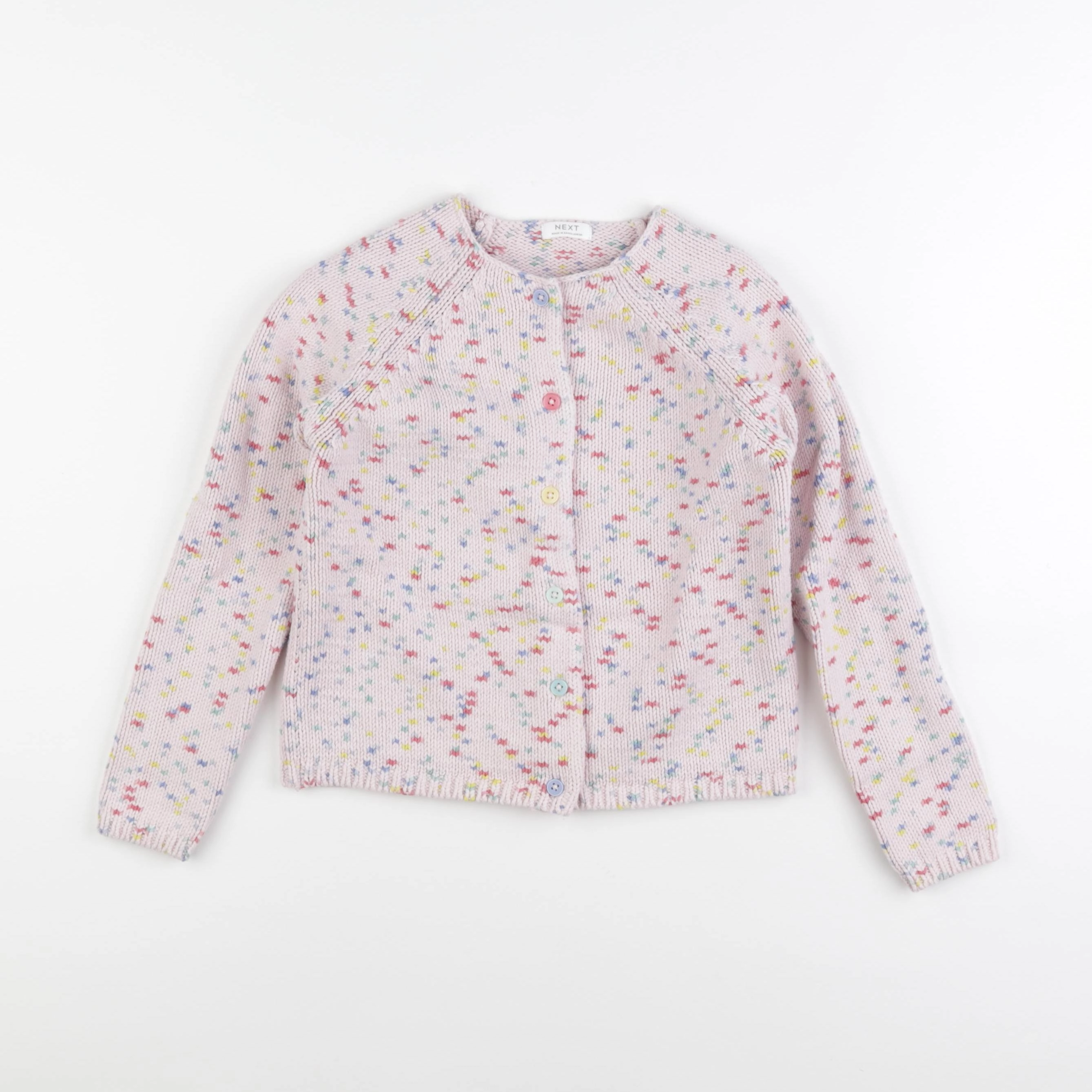 Next - gilet rose - 6/7 ans