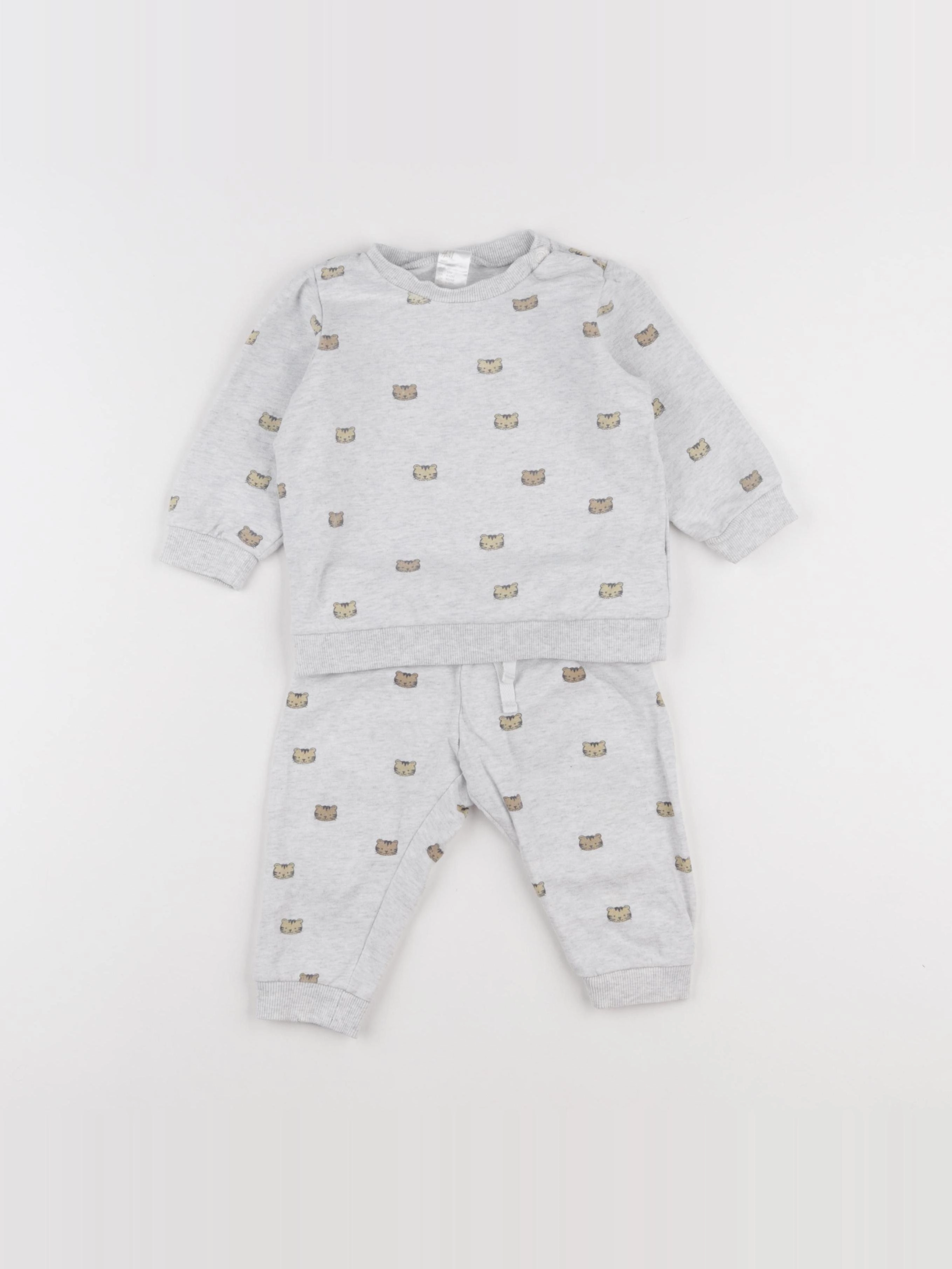 IKKS - ensemble gris - 9/12 mois