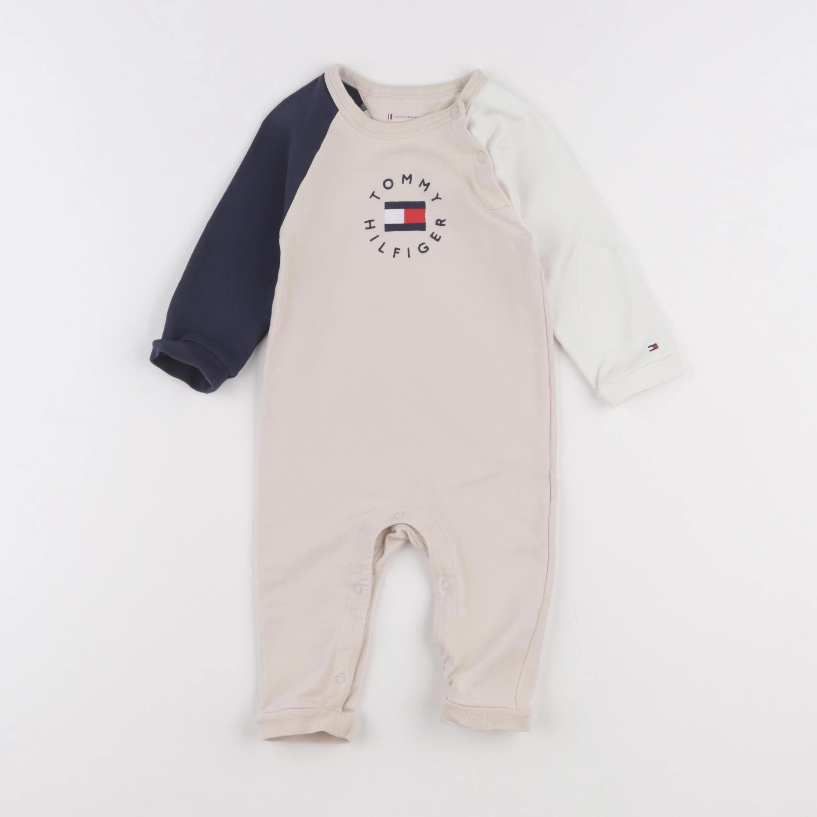 Tommy Hilfiger - combinaison beige - 6/9 mois