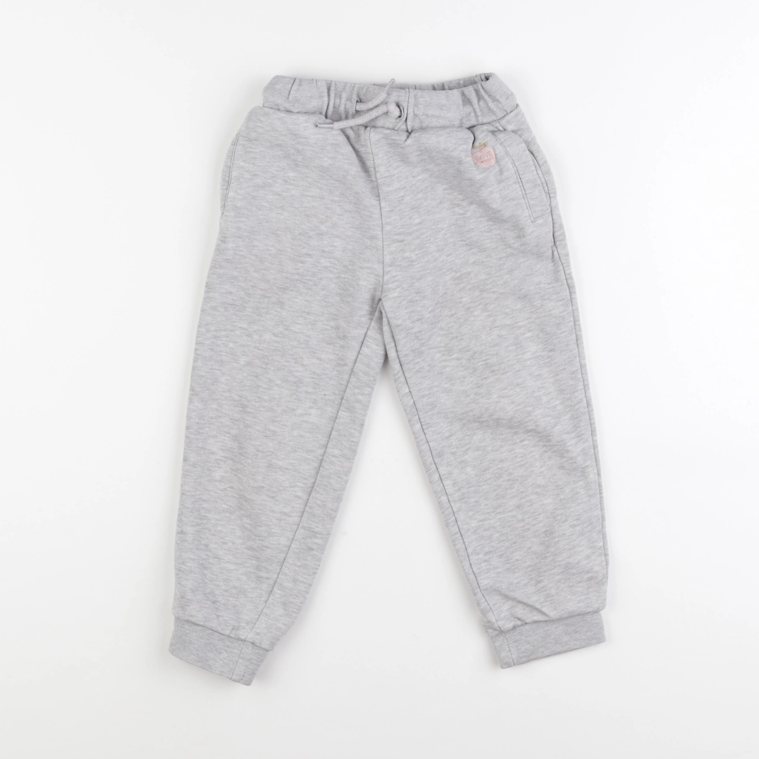 Vertbaudet - jogging gris - 4 ans