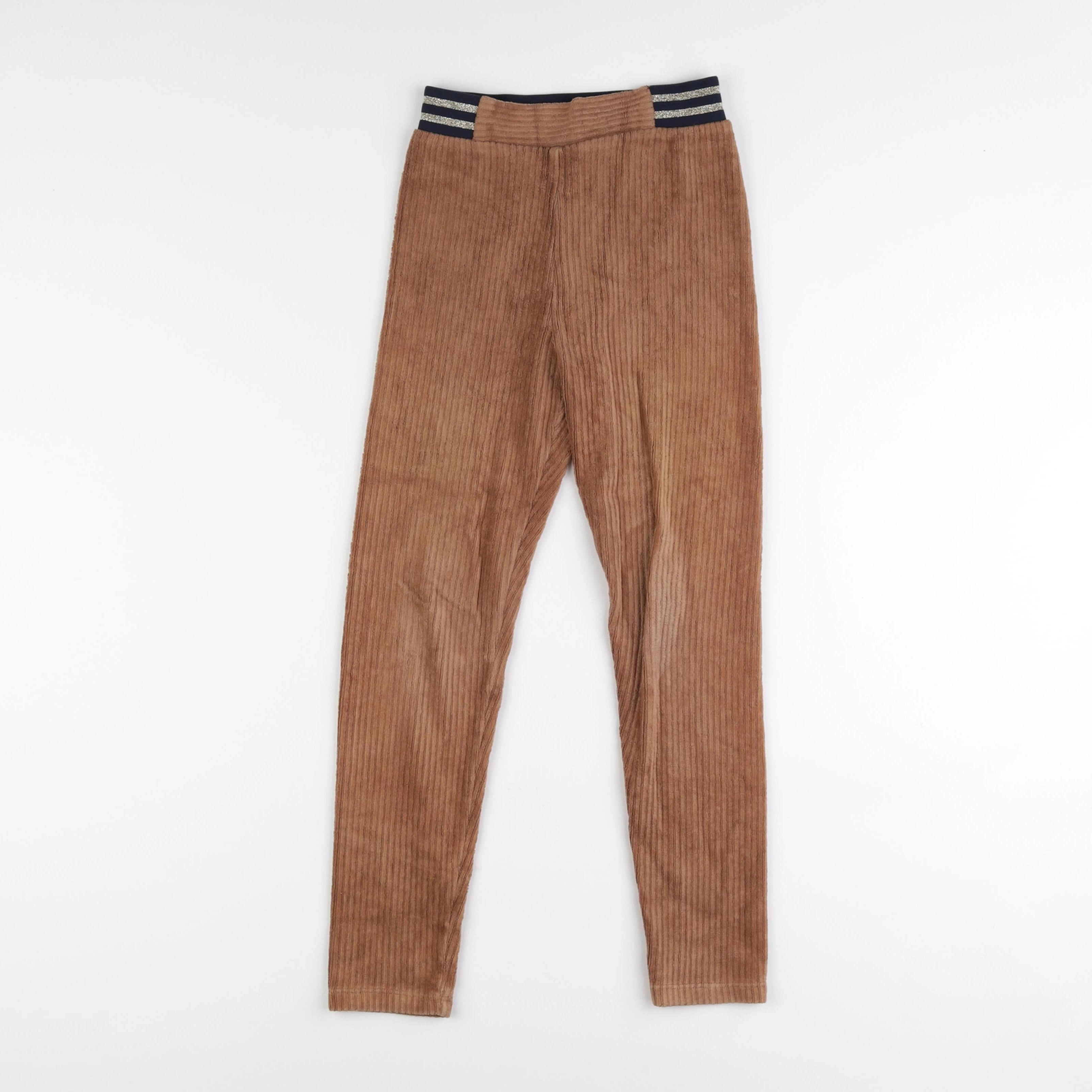 Vertbaudet - pantalon marron - 8 ans