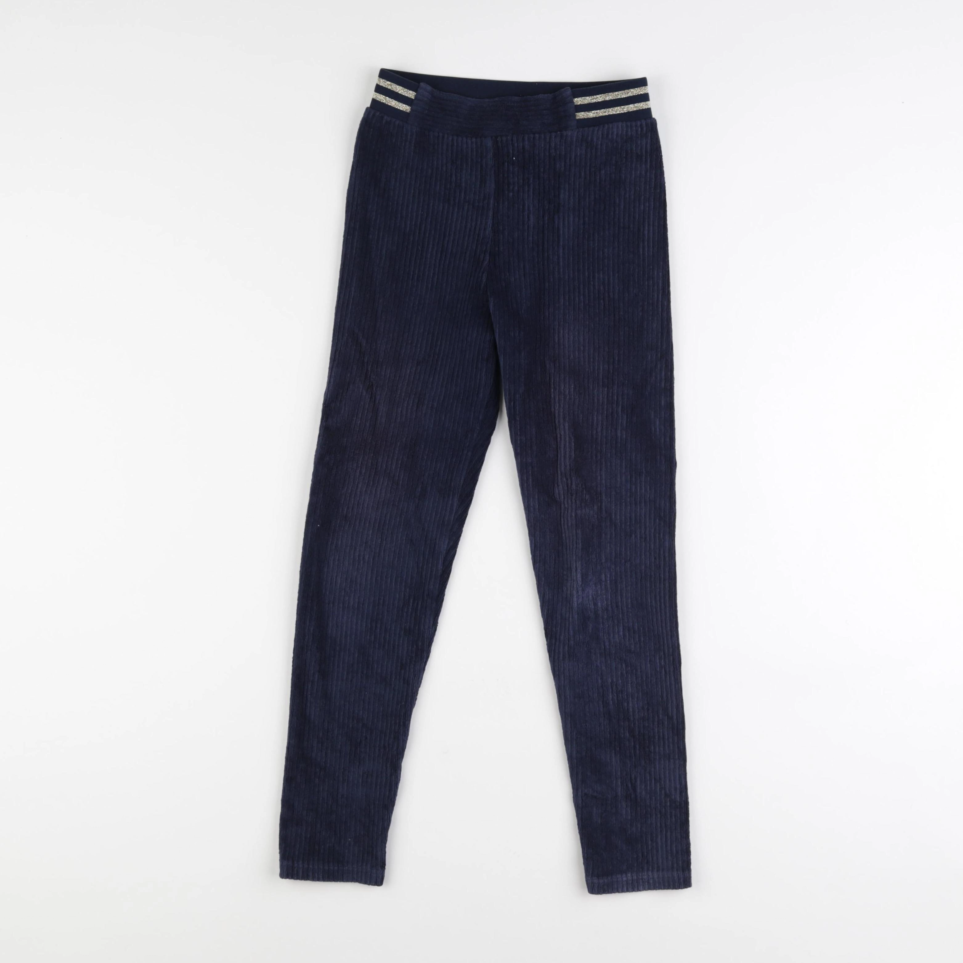 Vertbaudet - pantalon bleu - 8 ans