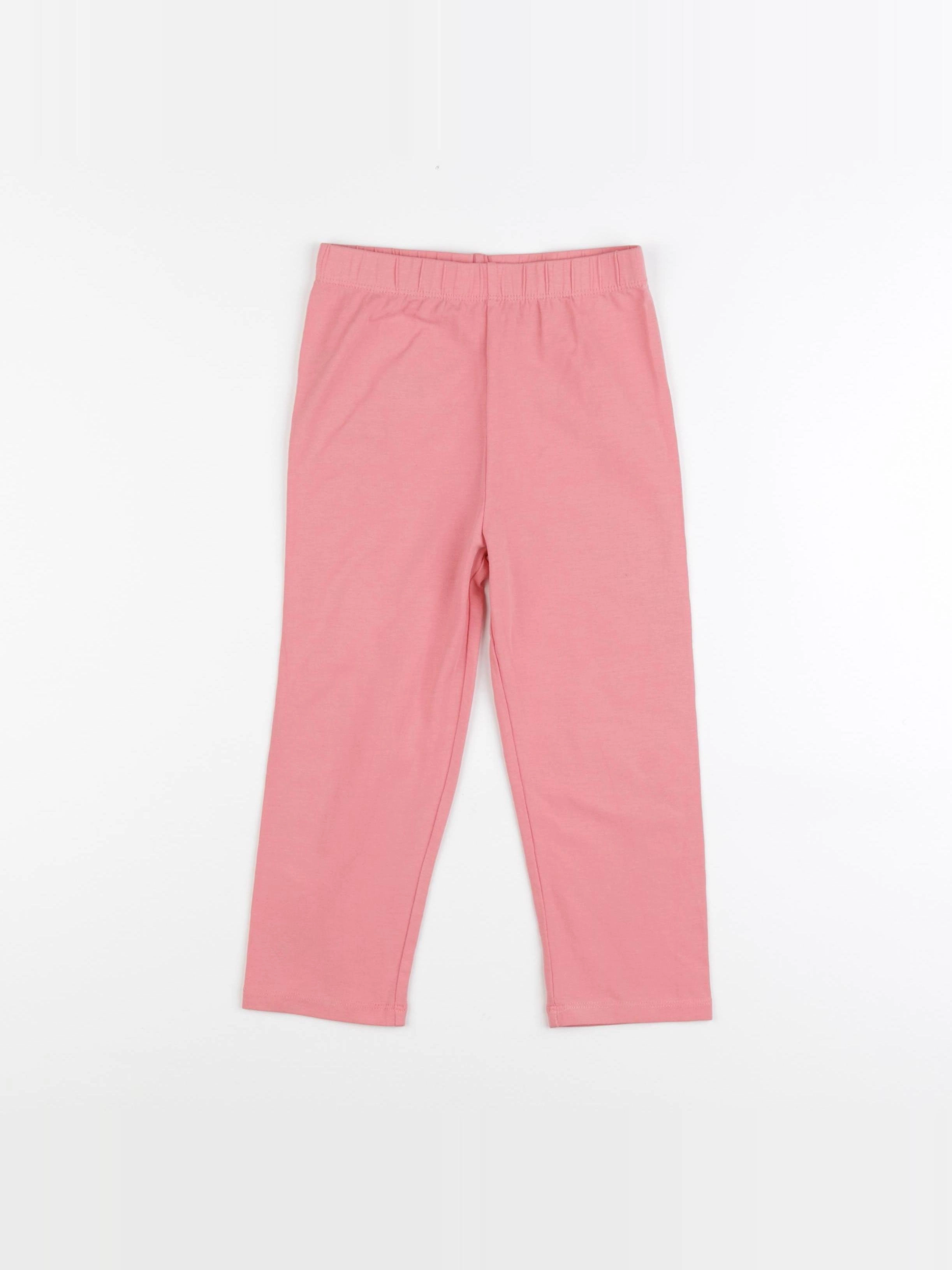 Vertbaudet - legging court rose - 8 ans