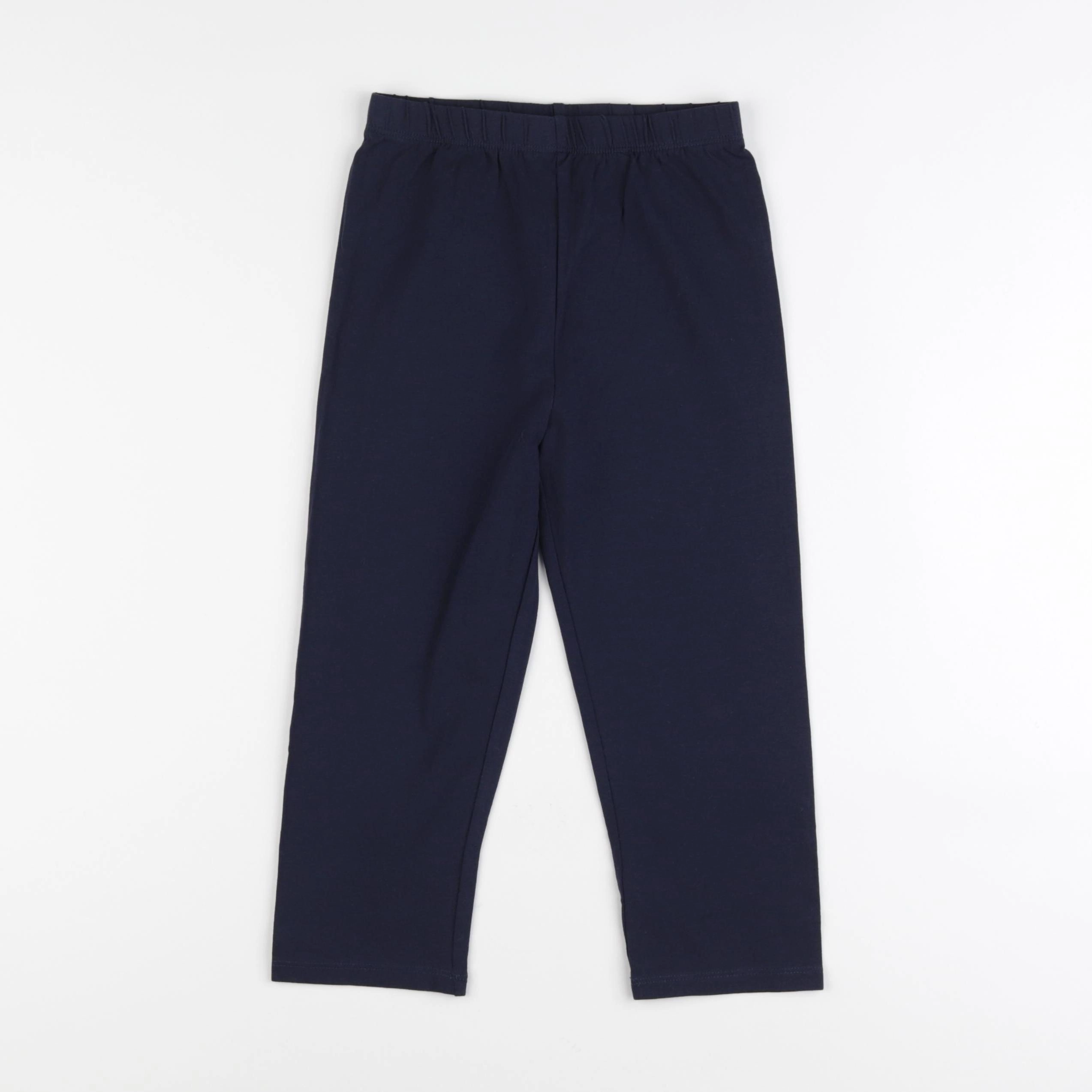 Vertbaudet - legging court bleu - 9 ans
