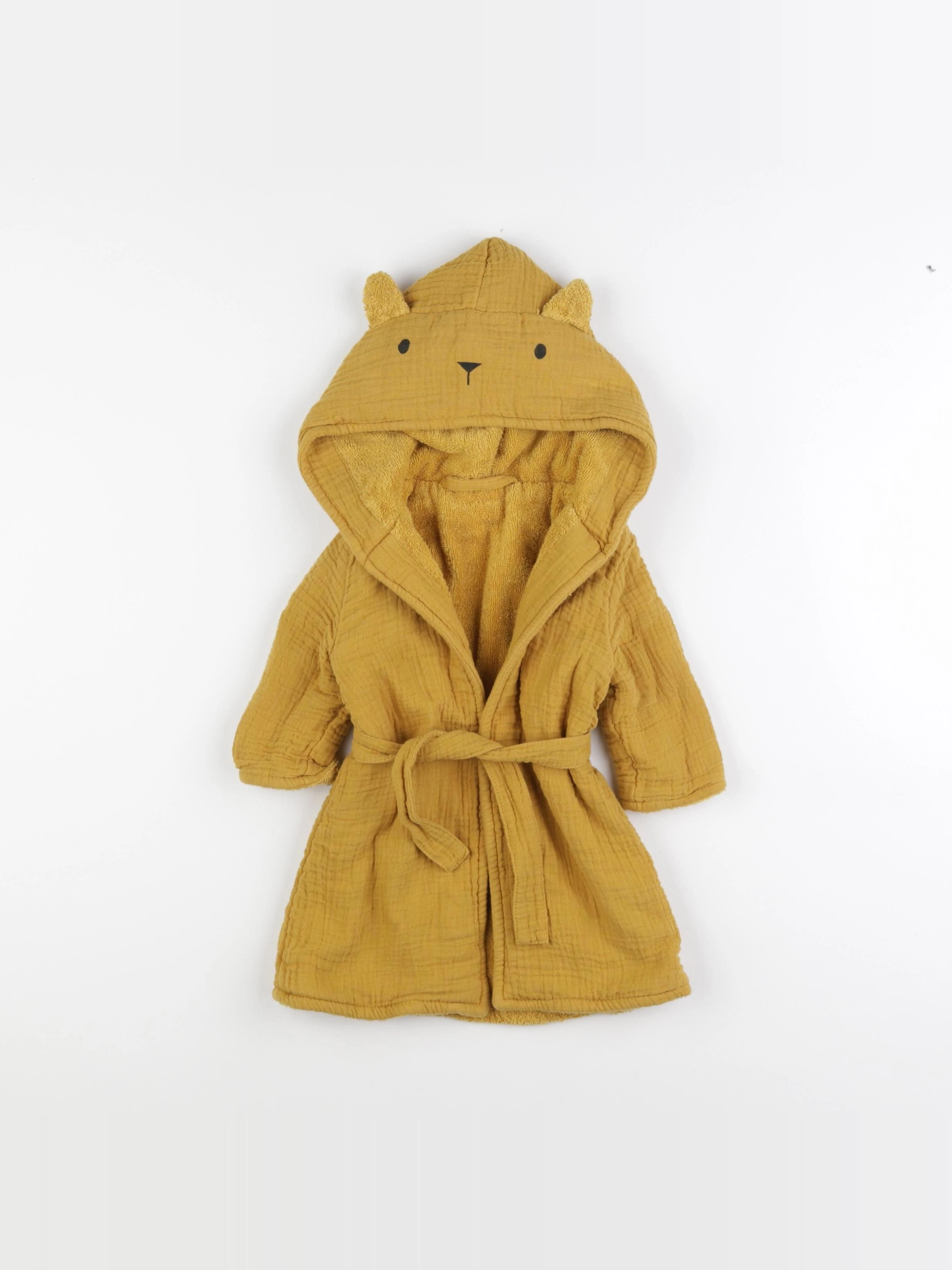 Vertbaudet - peignoir jaune - 3 mois