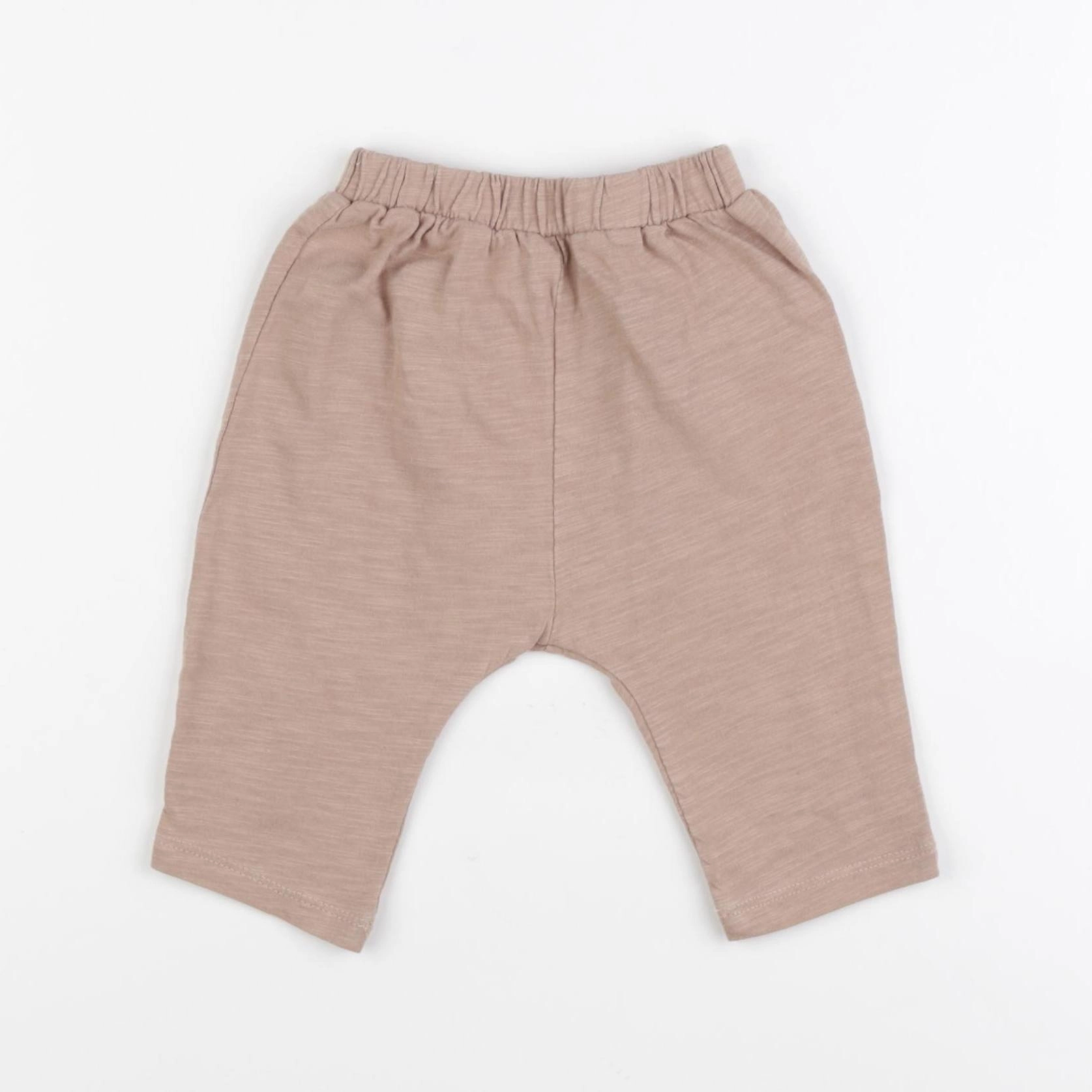 Vertbaudet - sarouel beige - 9 mois