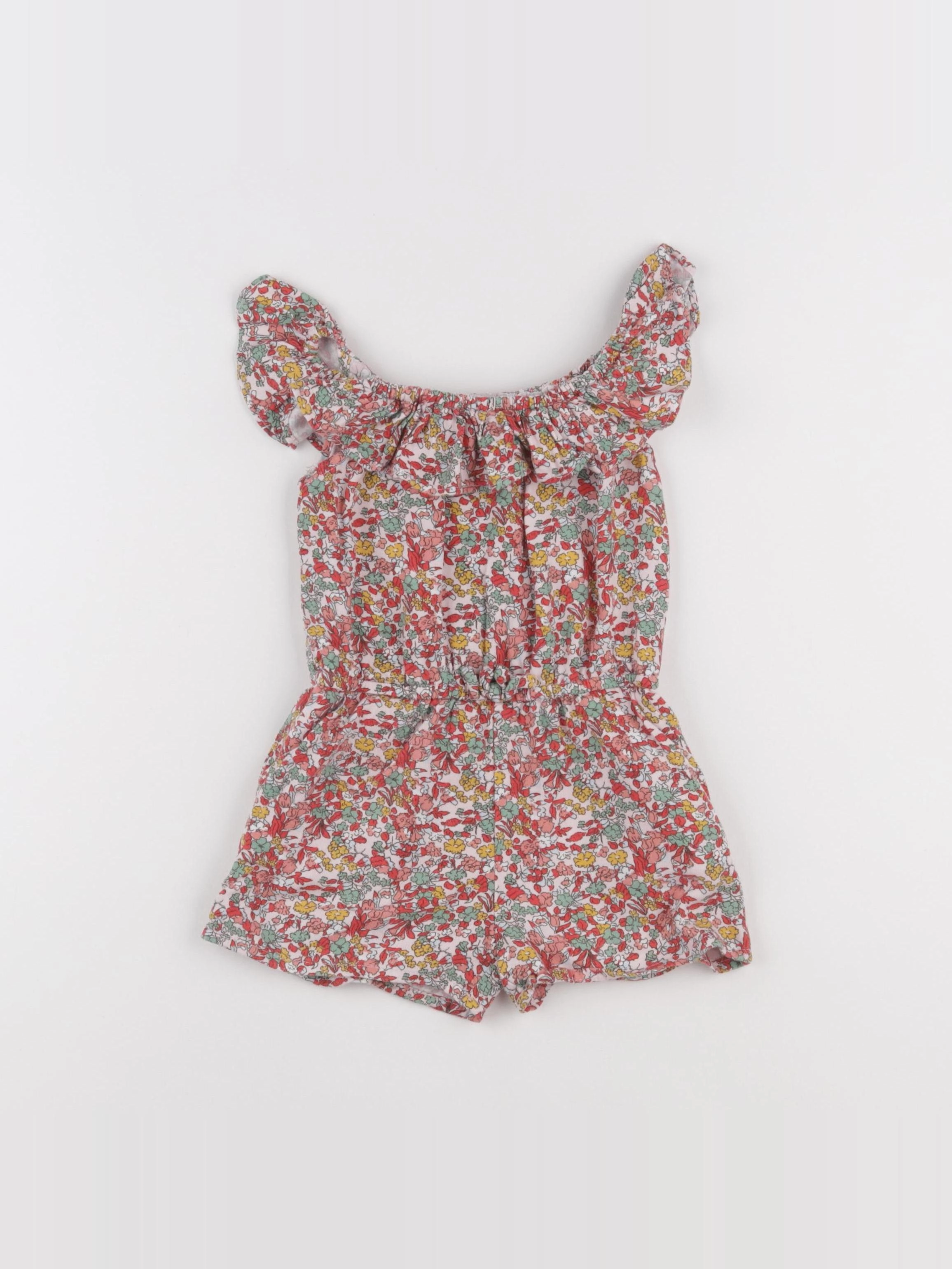 Vertbaudet - combinaison rouge - 4 ans