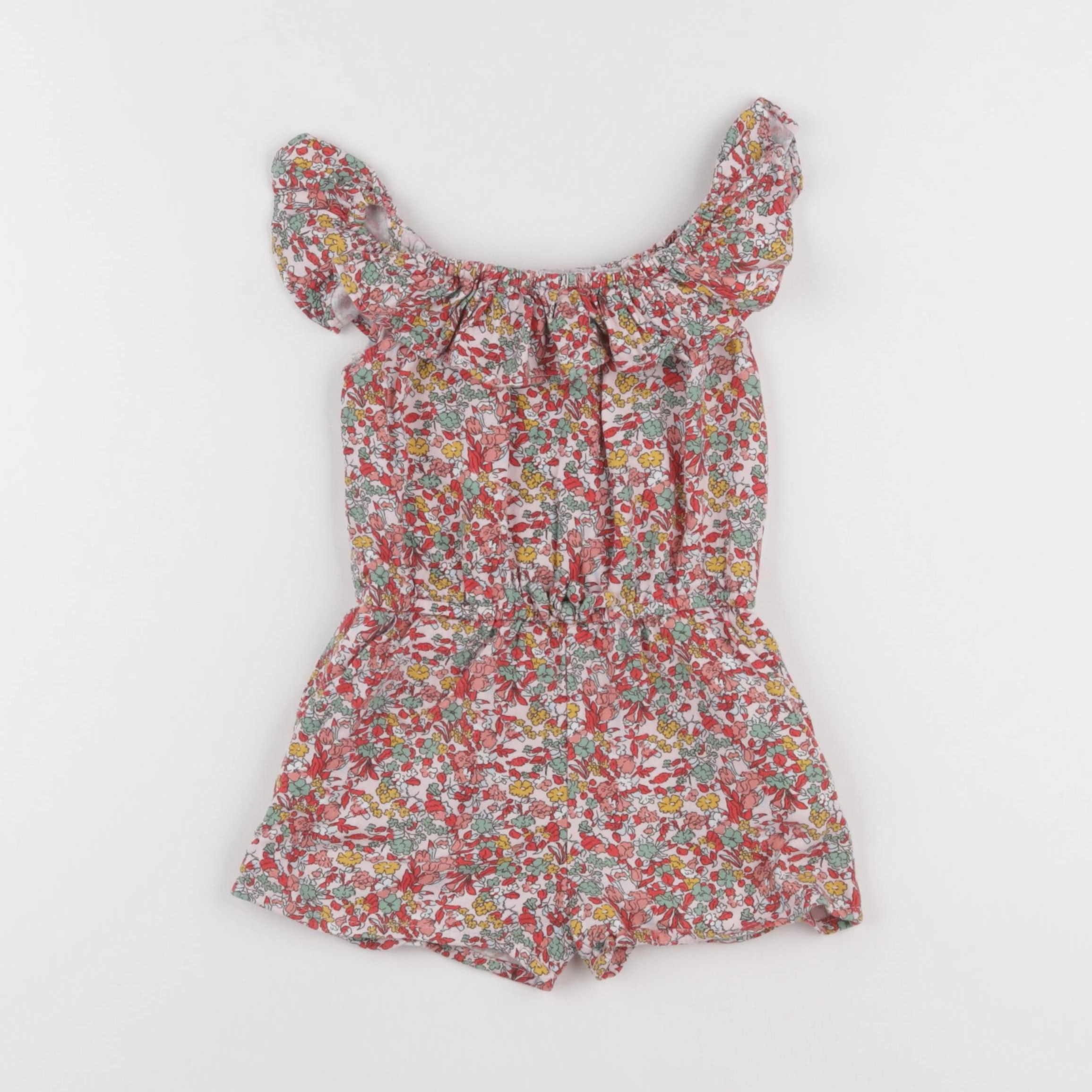 Vertbaudet - combinaison rouge - 4 ans