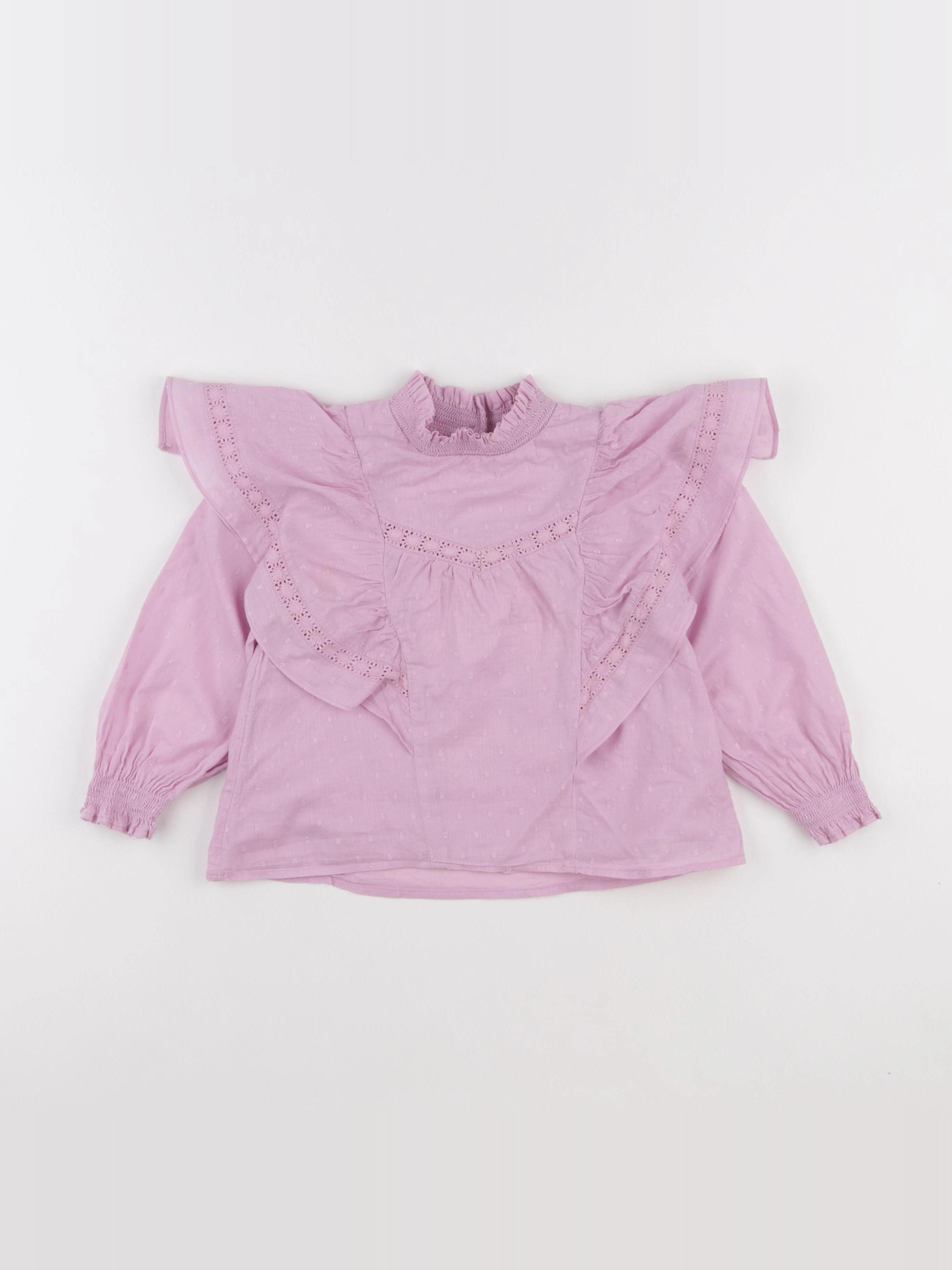 Vertbaudet - blouse rose - 4 ans