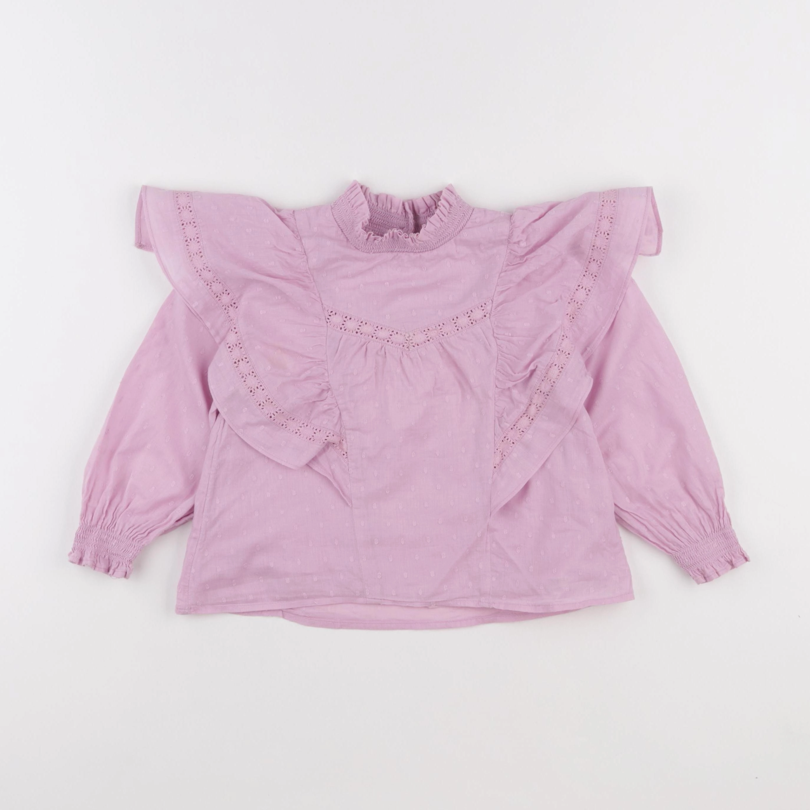 Vertbaudet - blouse rose - 4 ans